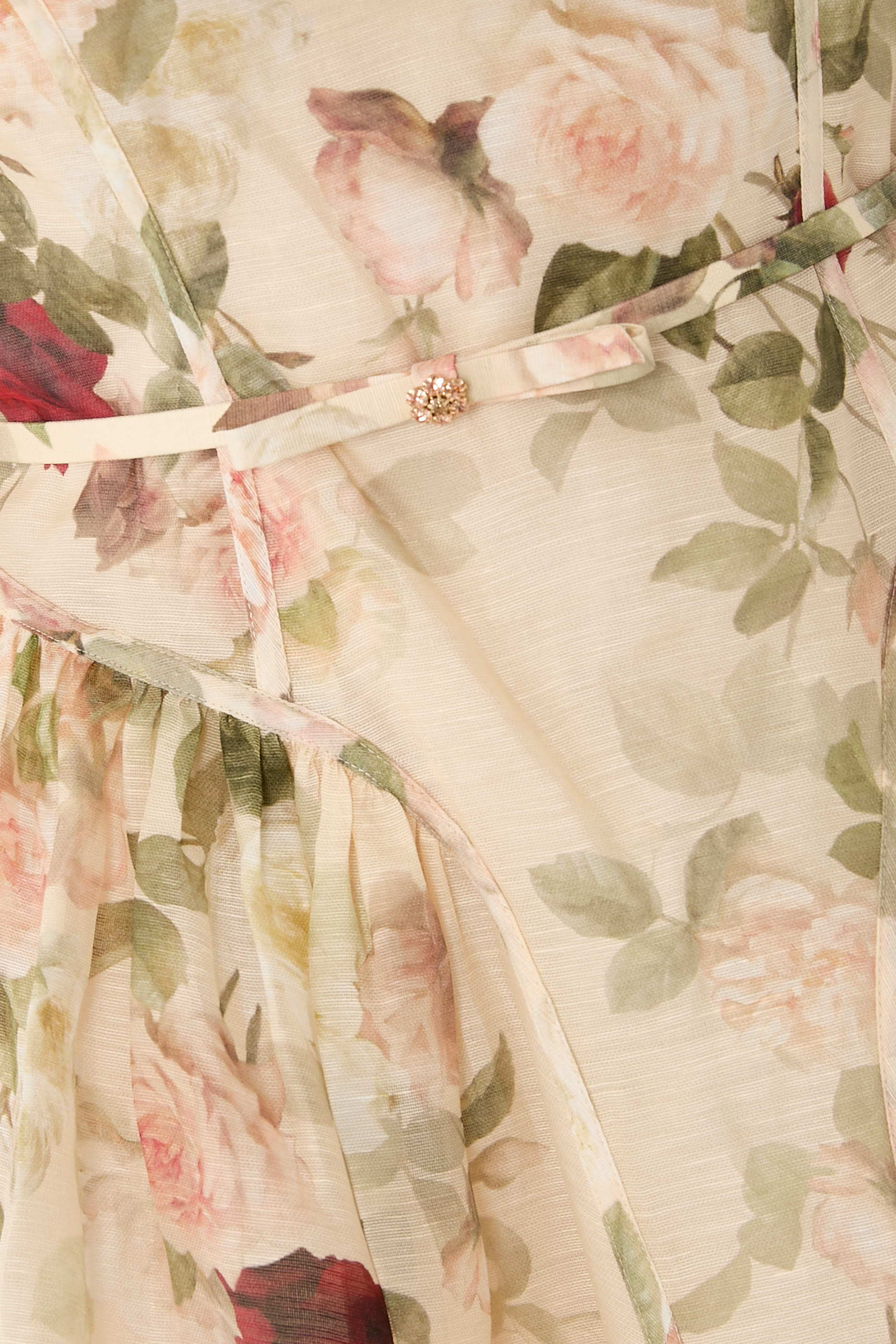 Hypnotic Lace Trim Mini Dress