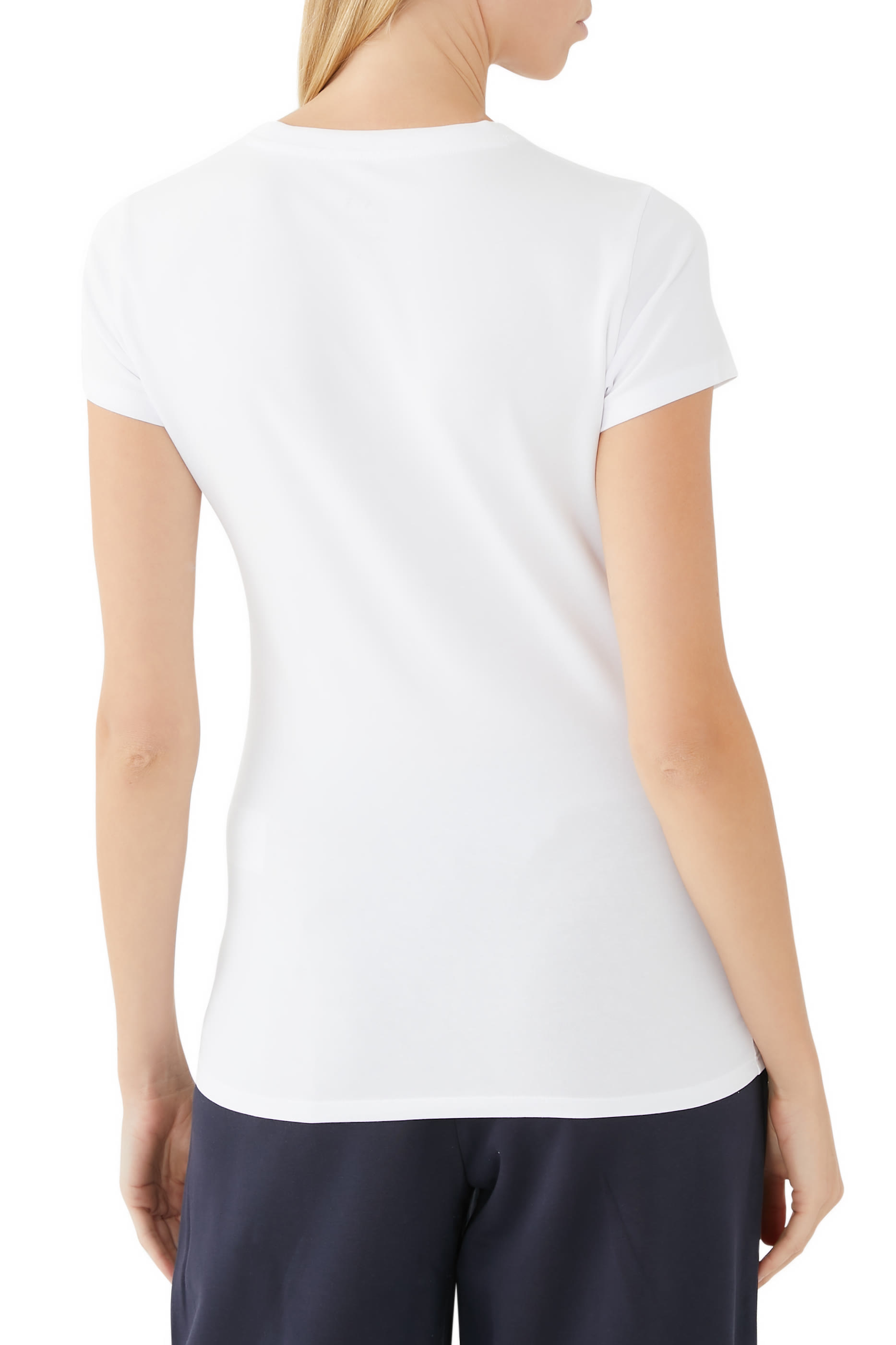 Route 66 Embellished AX Logo T-Shirt