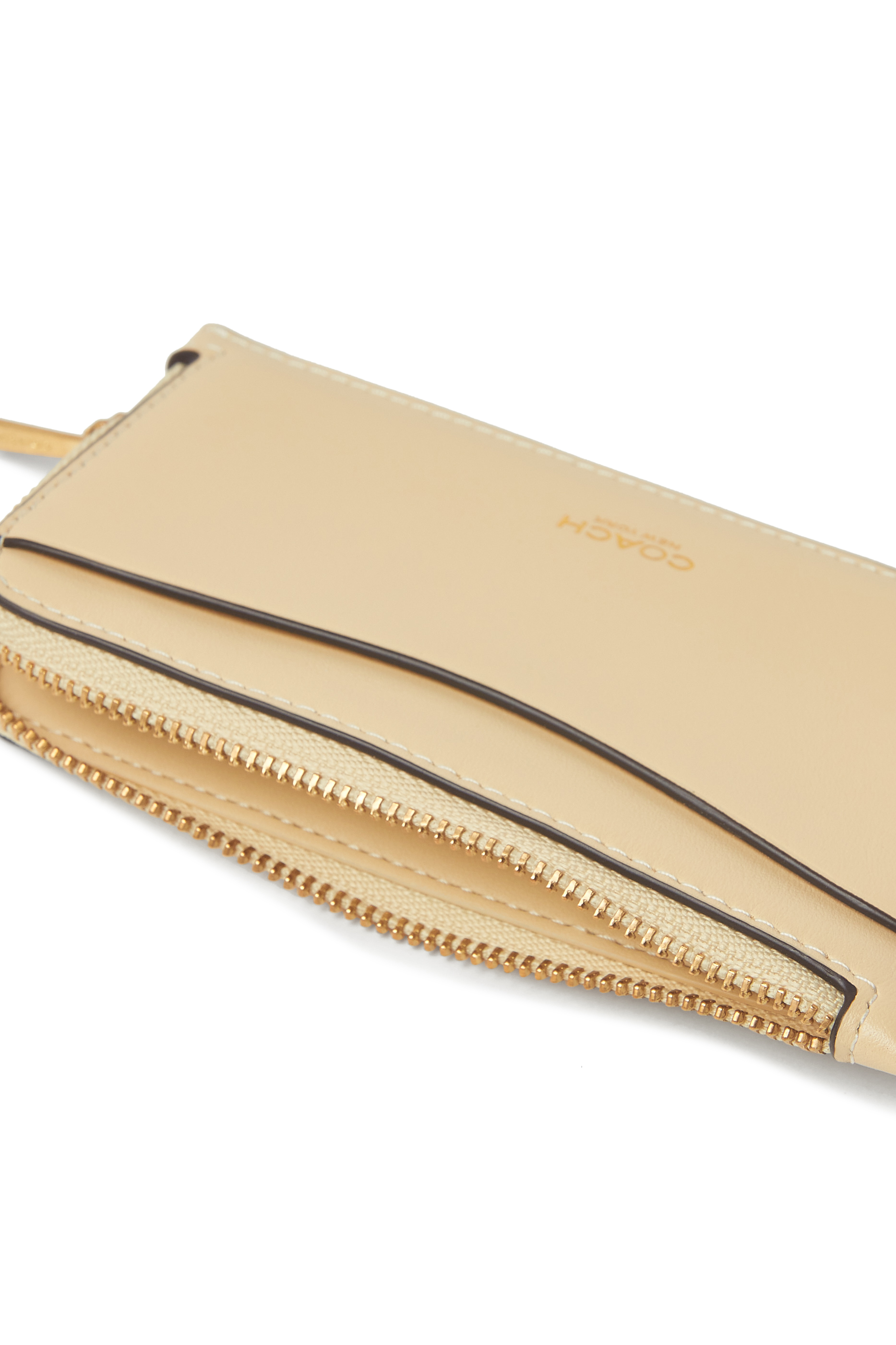 Leather Zip Around Wallet