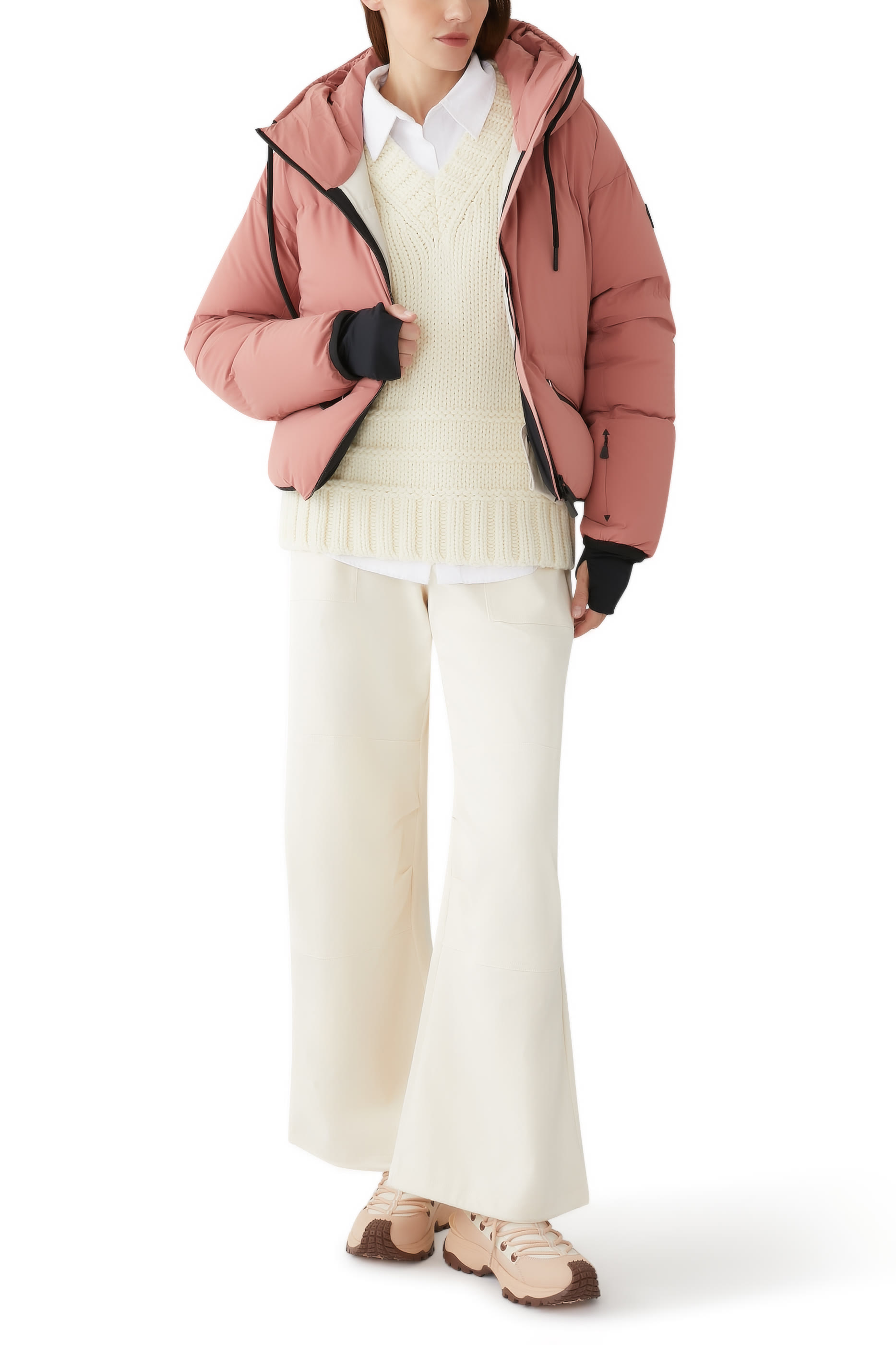 Allesaz Quilted Bomber Jacket