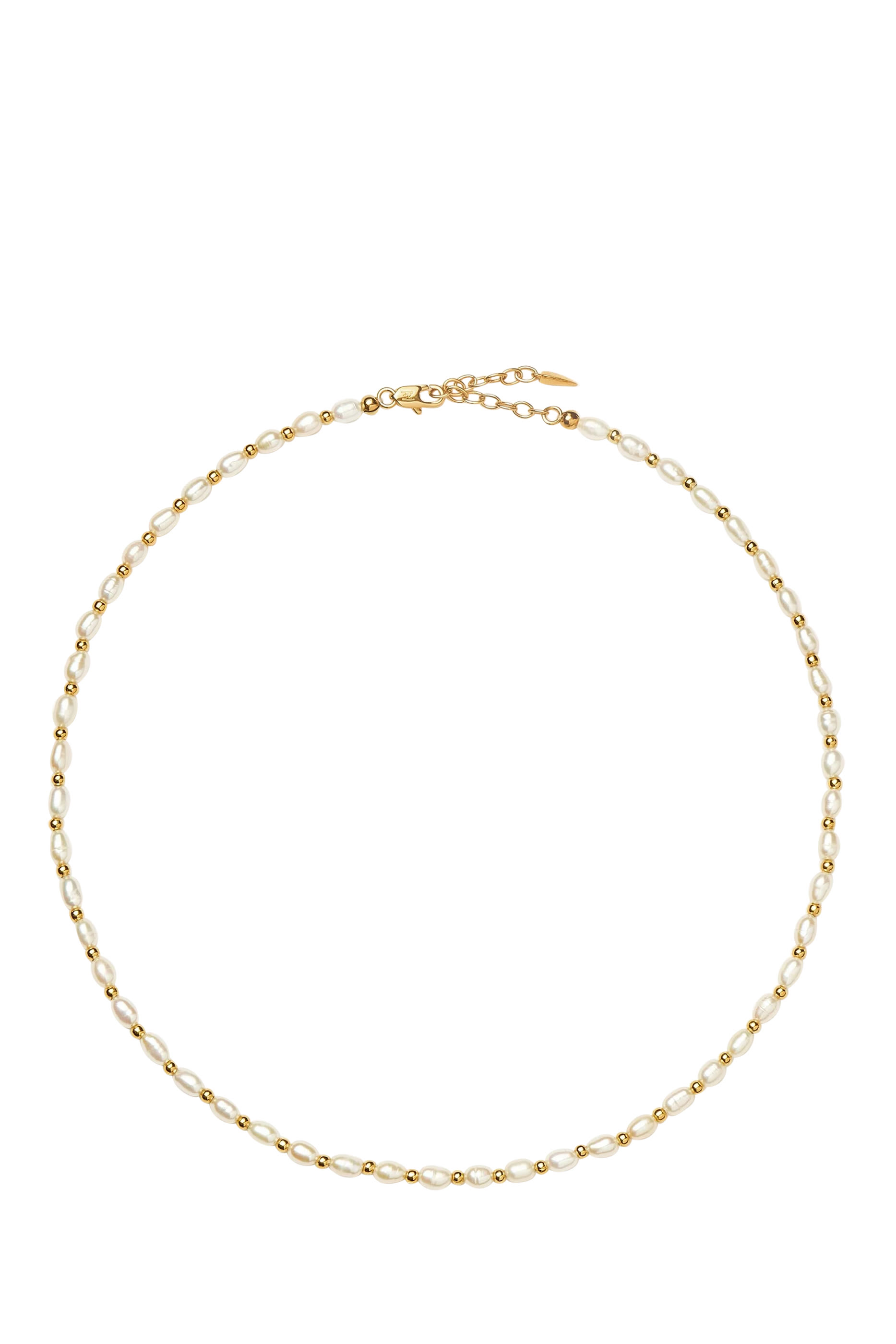 Seed Pearl Beaded Choker