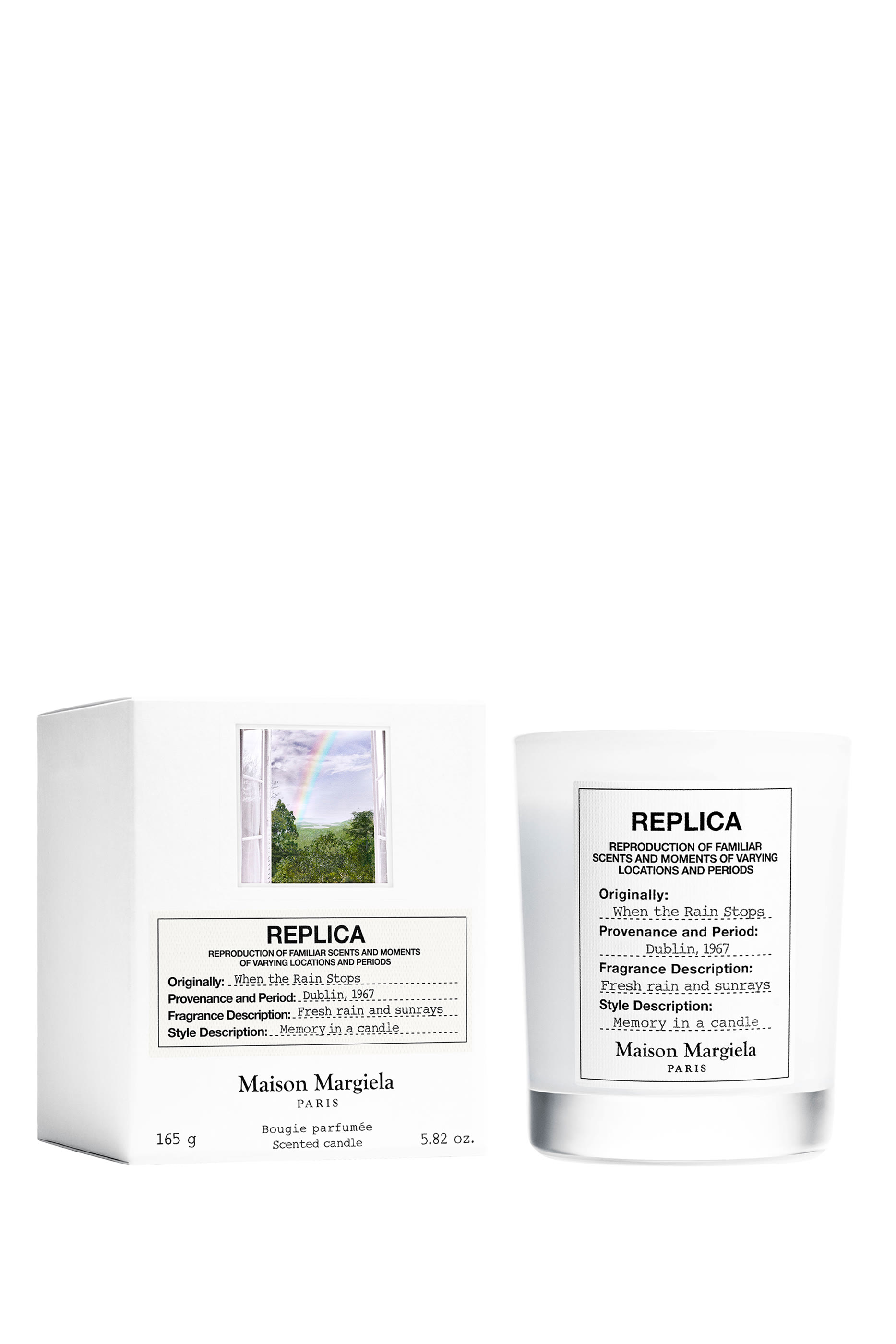 Replica When The Rain Stops Candle