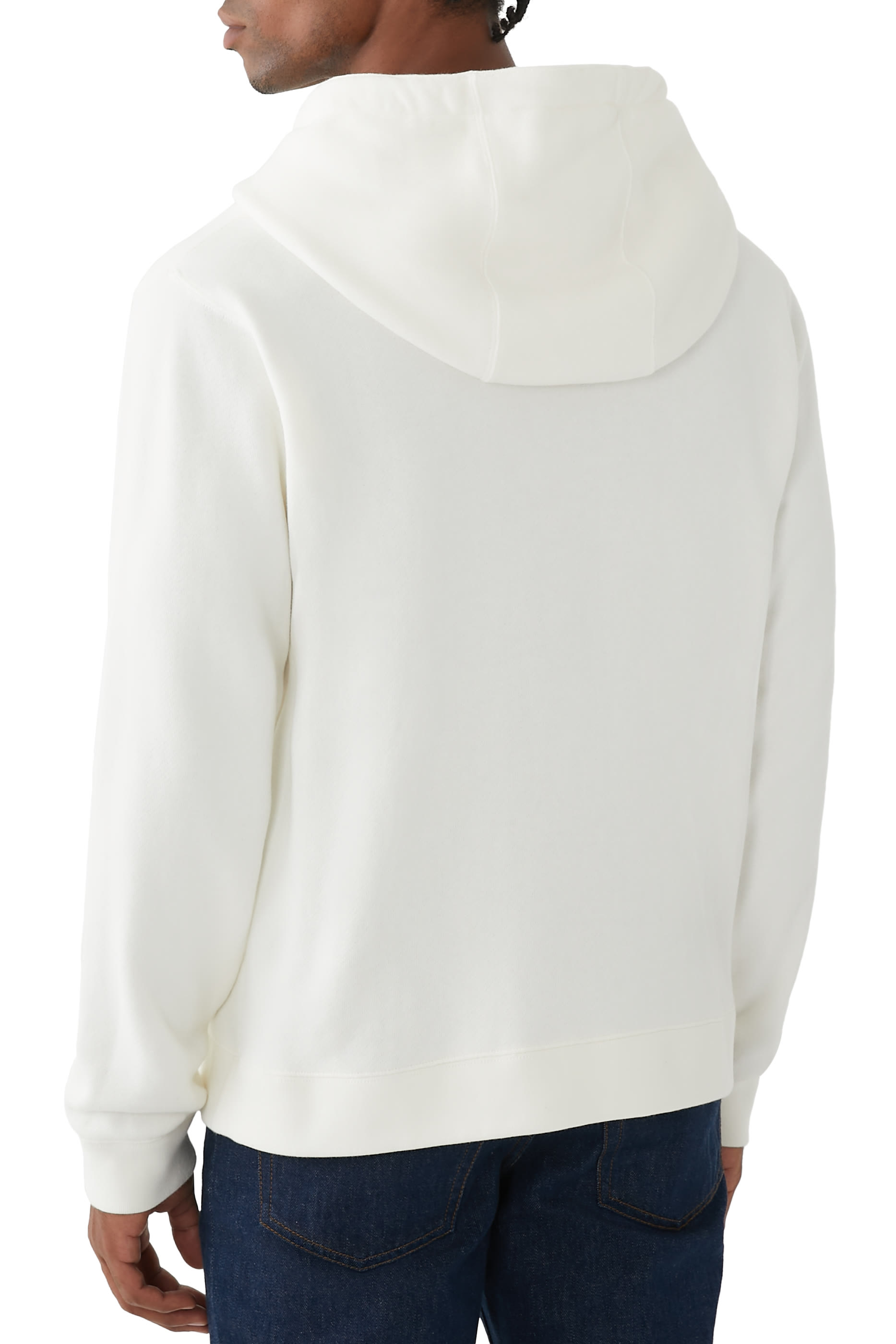 Cotton Jersey Hooded Sweatshirt