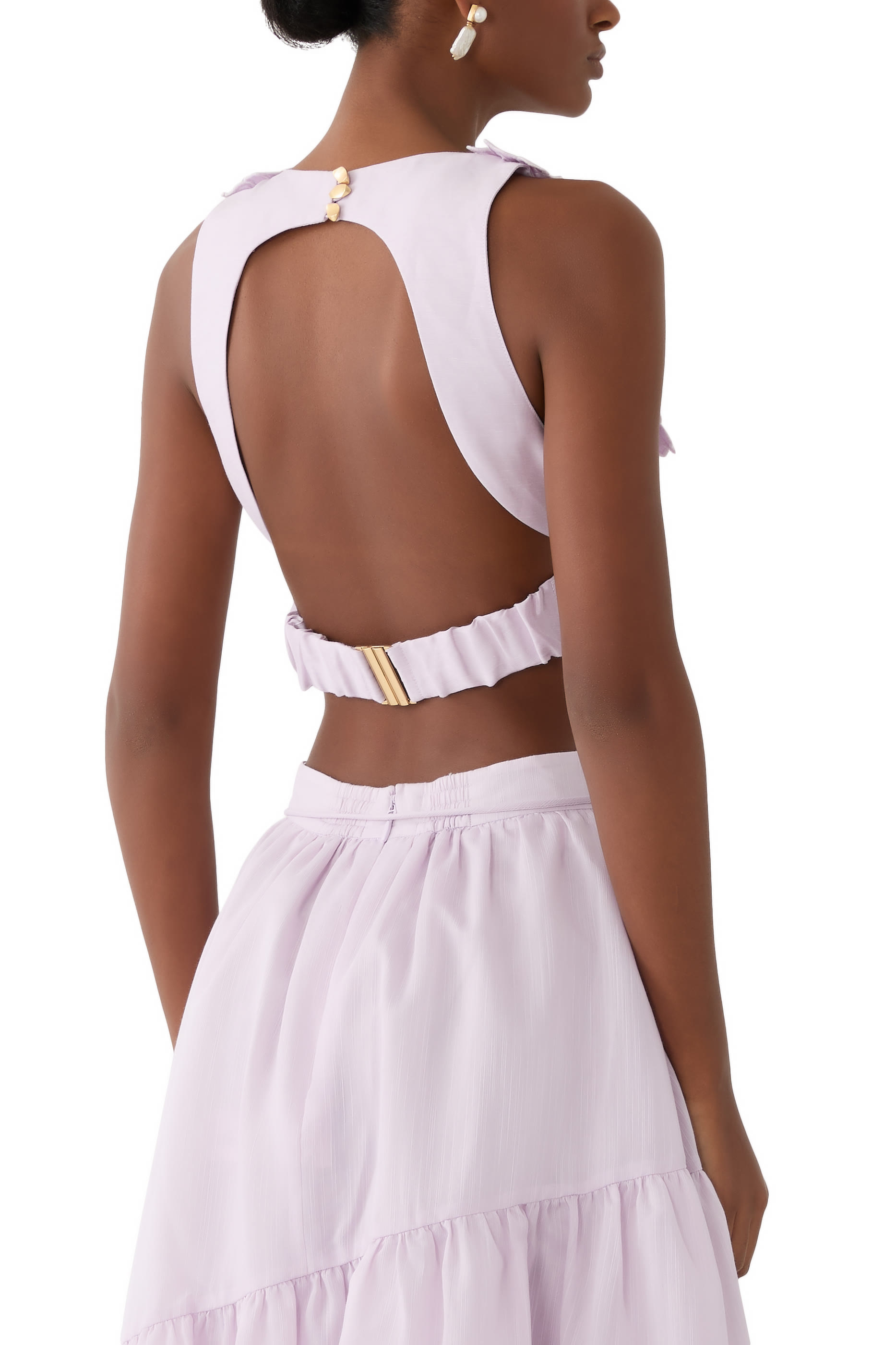 Splendour Flower Shell Top