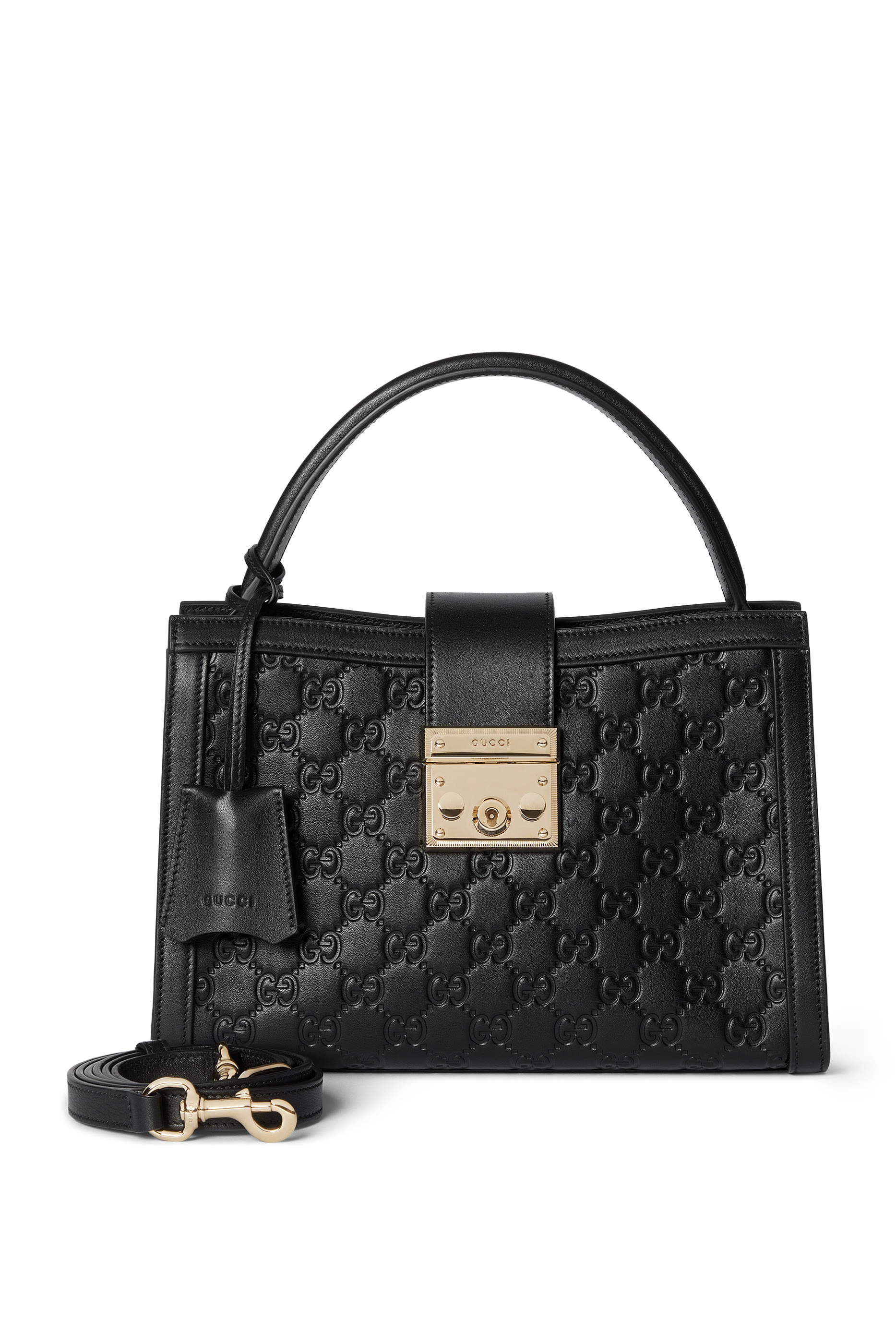 Padlock Medium Top-Handle Bag