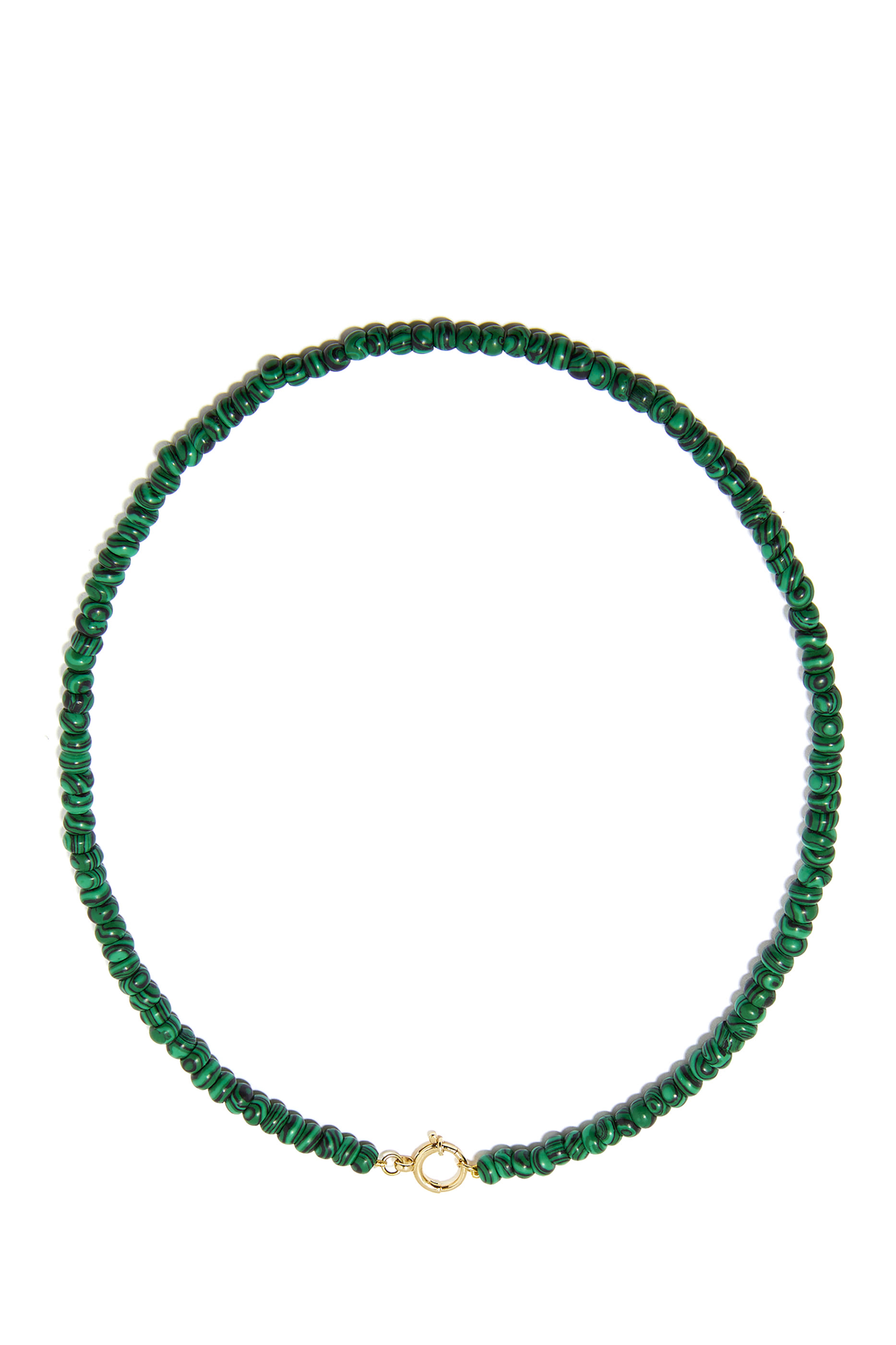 Malachite Beaded Necklace