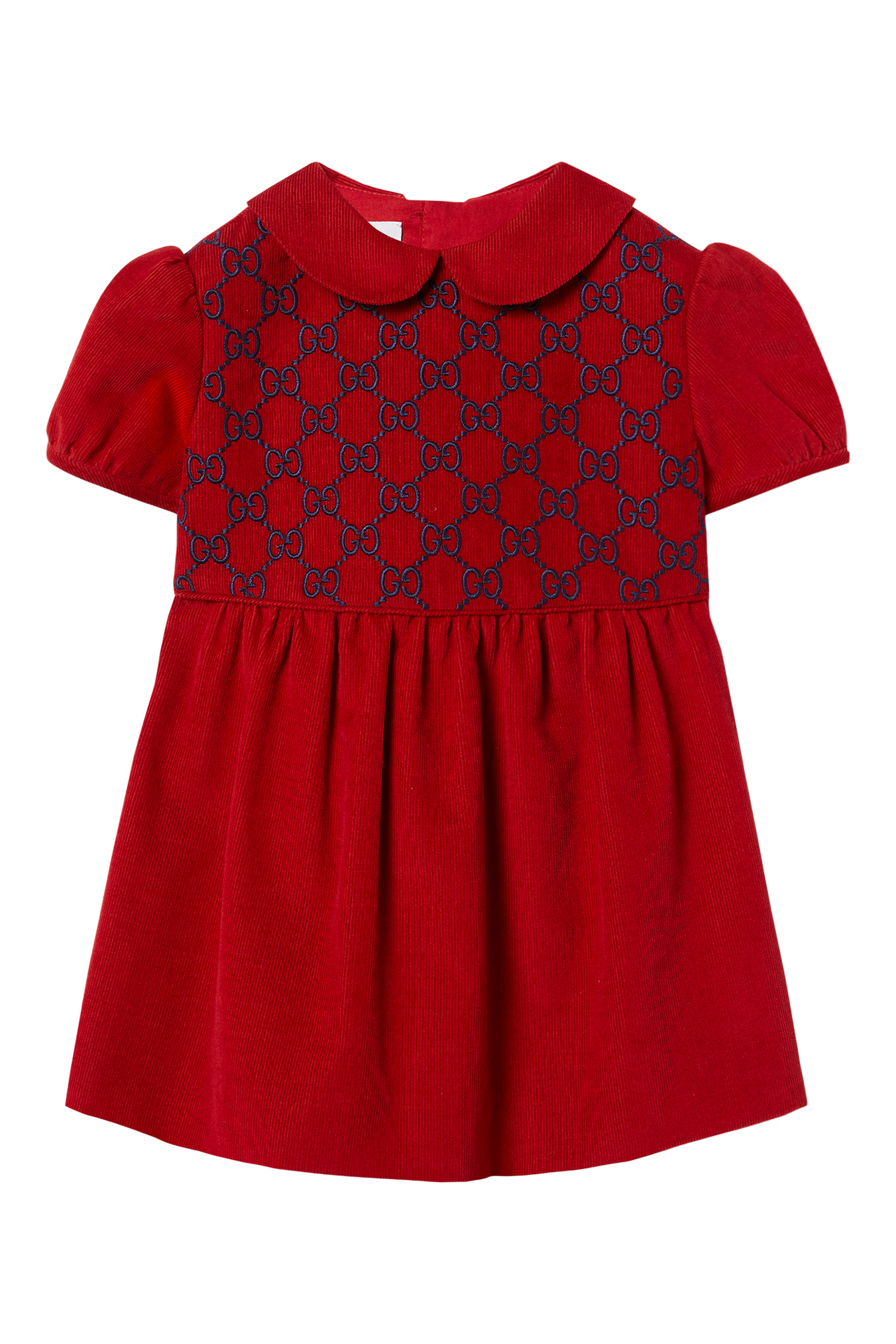 Kids Velvet Corduroy Dress 