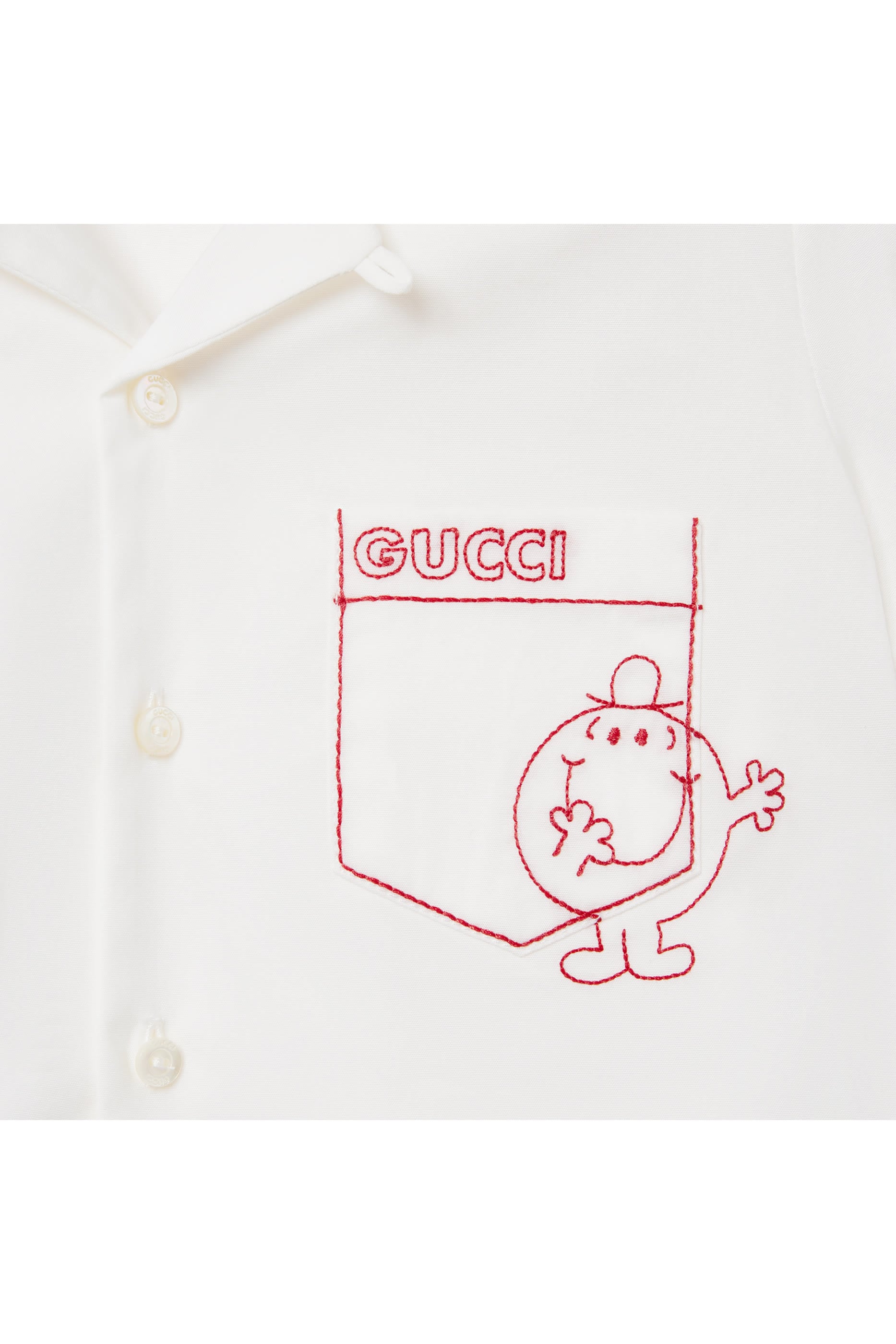 Kids Characters Embroidery Shirt