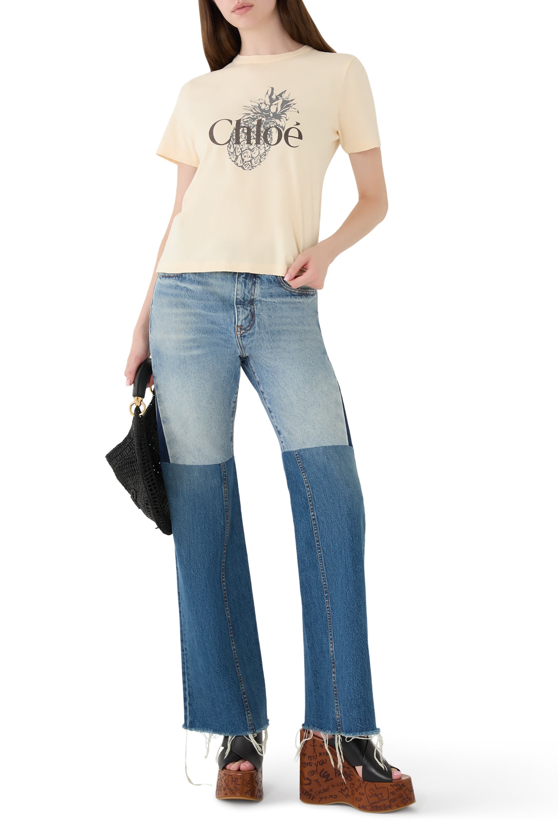 Baby-Fit Logo T-Shirt in Cotton Jersey