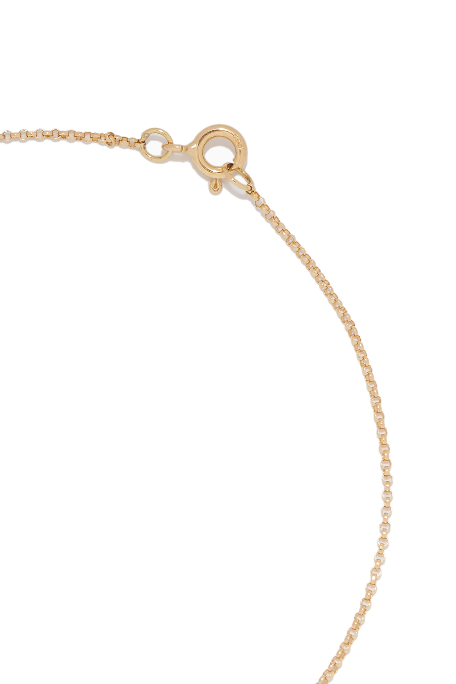 Diamond Y Charm Necklace