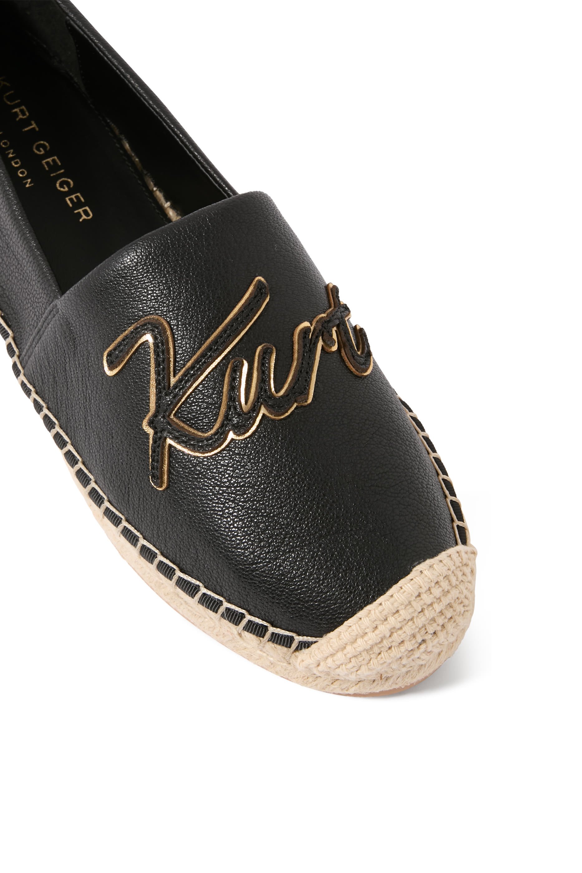 Logo Flat Espadrilles