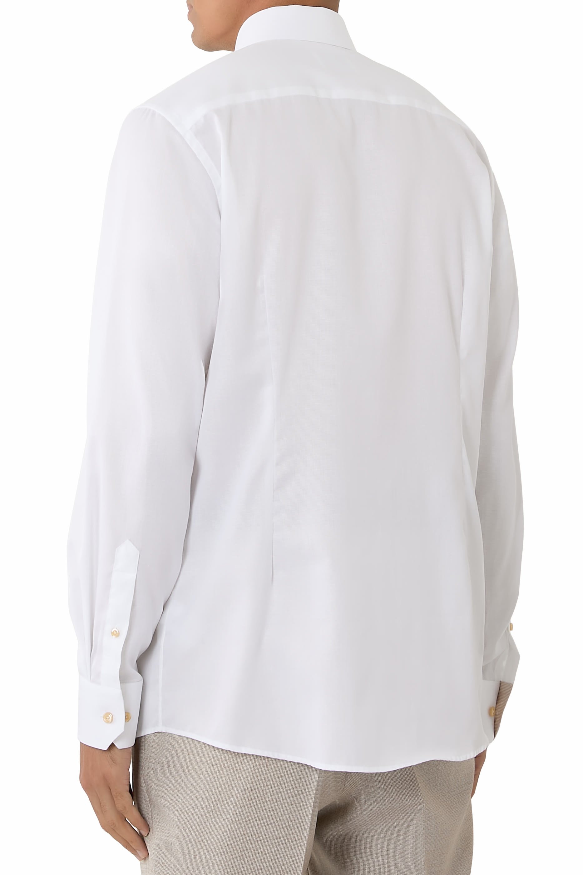 Semi Solid Signature Twill Shirt