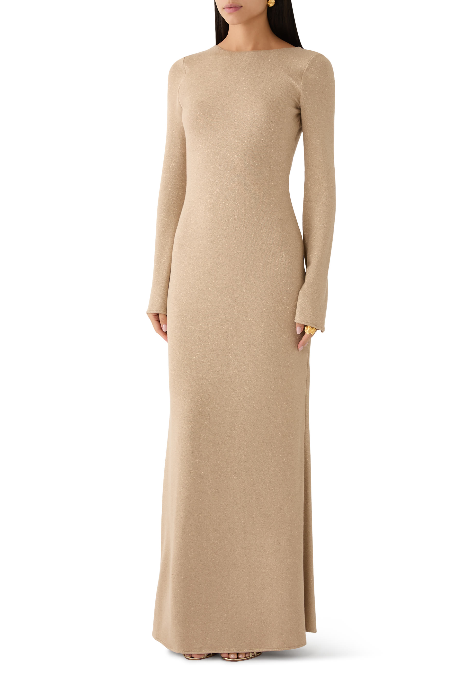  Musa Backless Maxi Dress