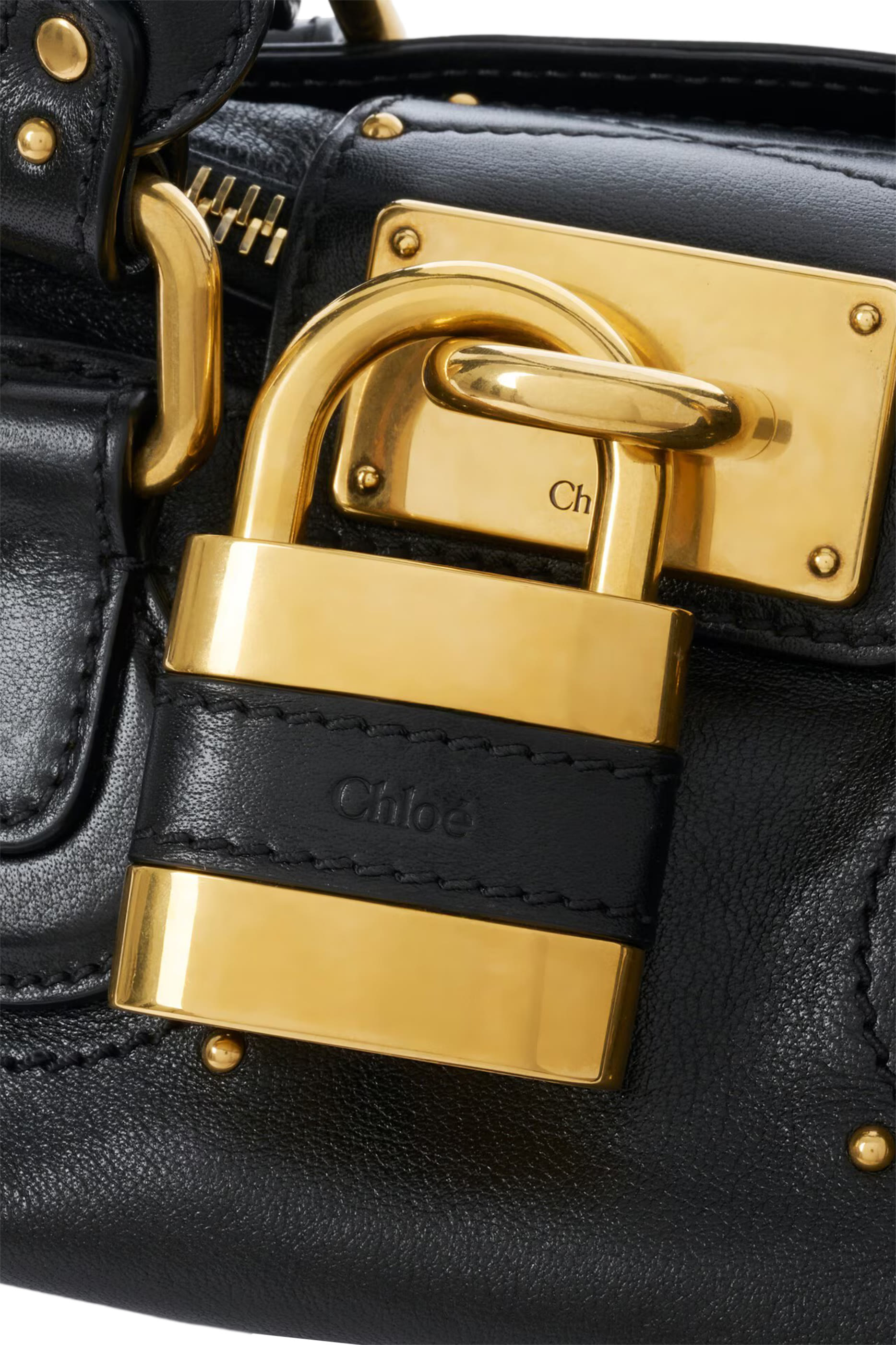 Small Paddington Bag in Grained Leather