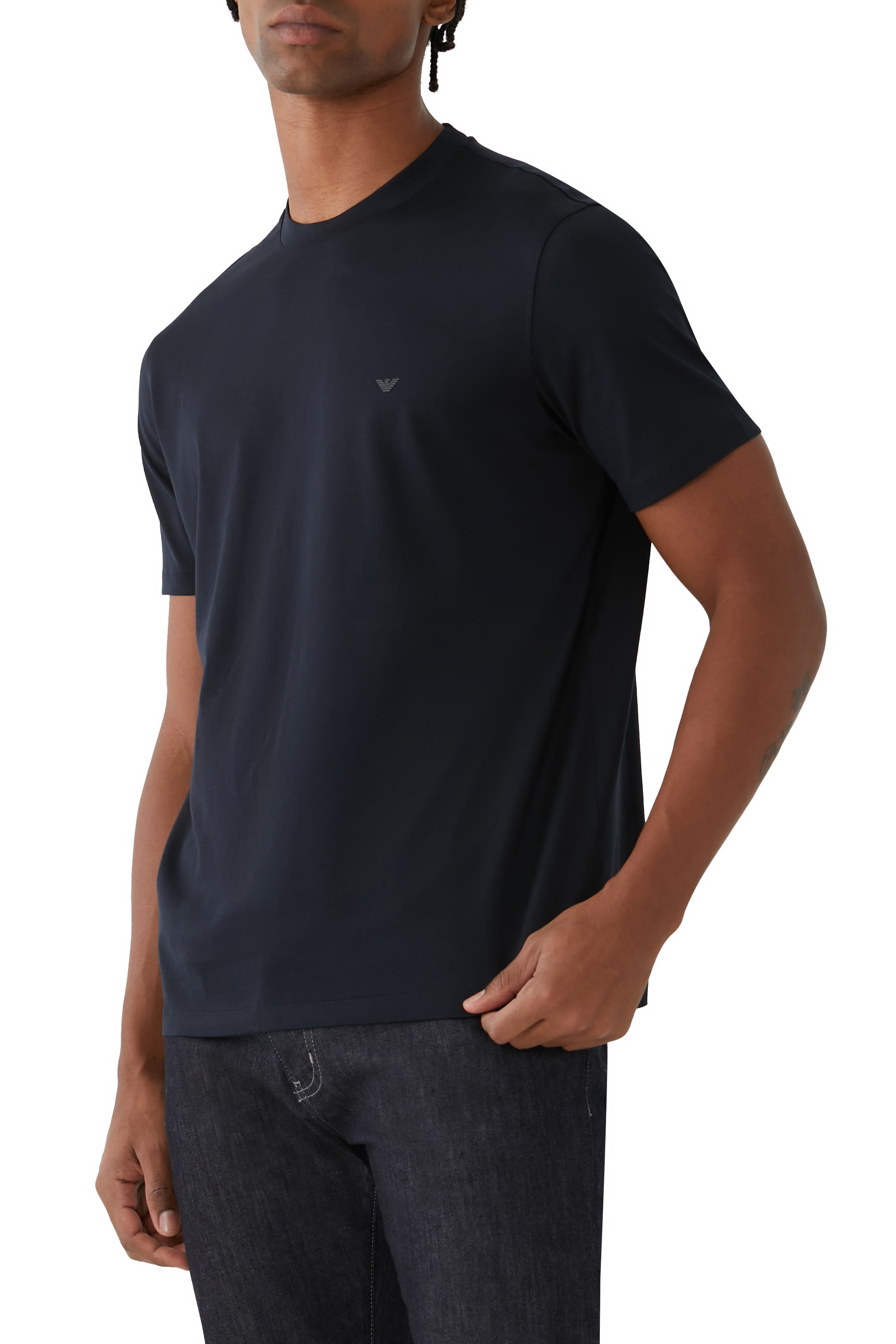 Micro Eagle Logo T-Shirt