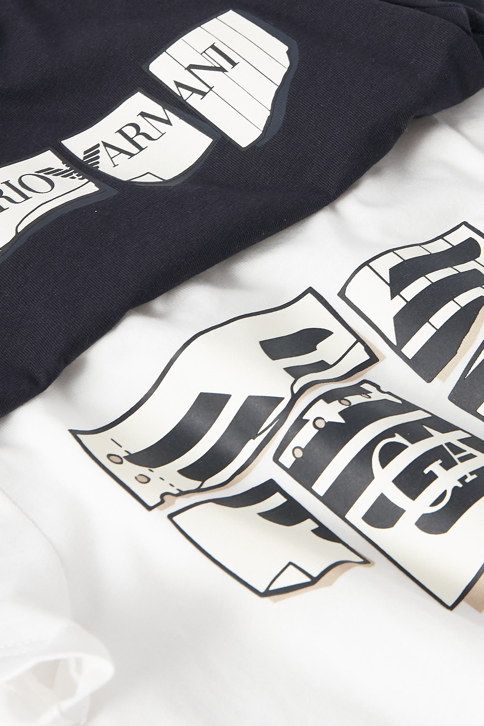 Kids Logo Cotton T-Shirt - Set of 2