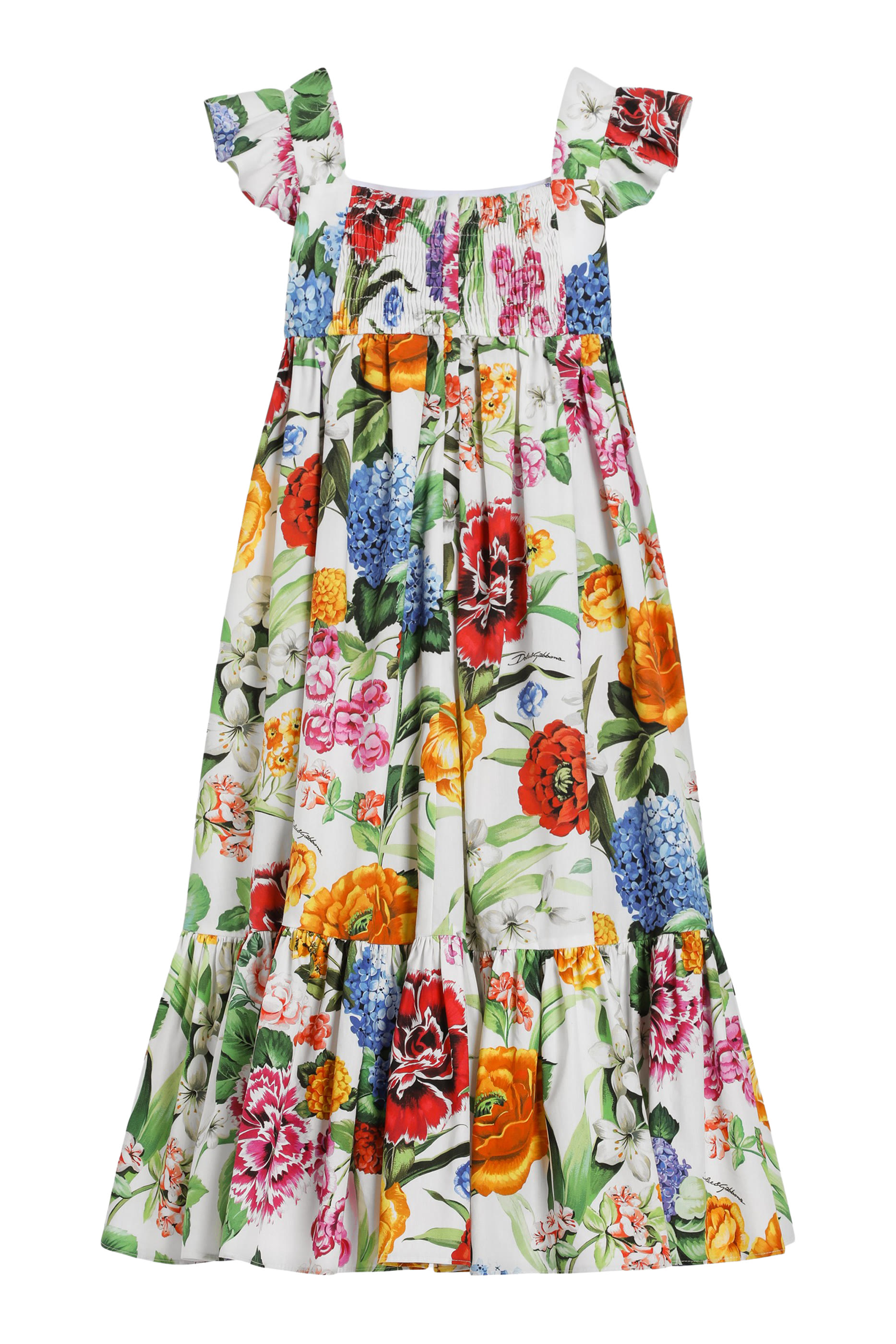 Kids Floral Print Dress