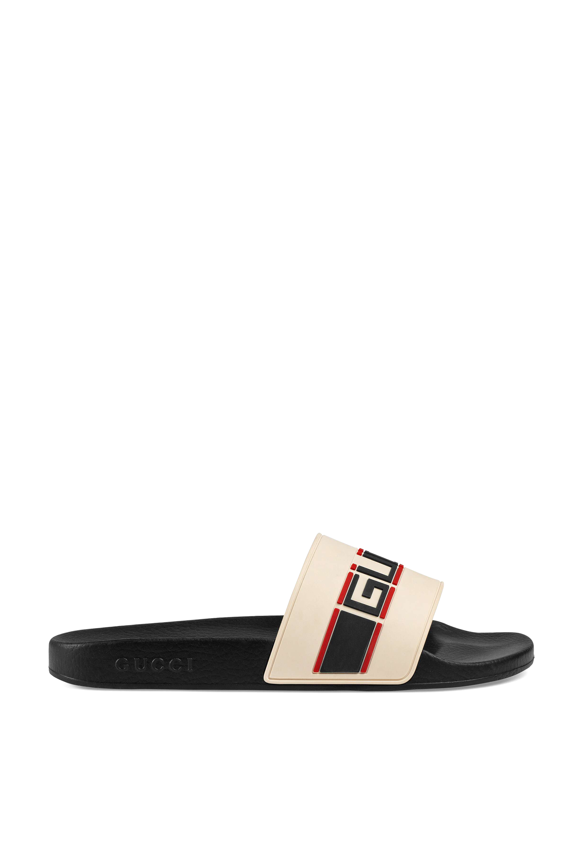 Gucci Stripe Slide Sandals