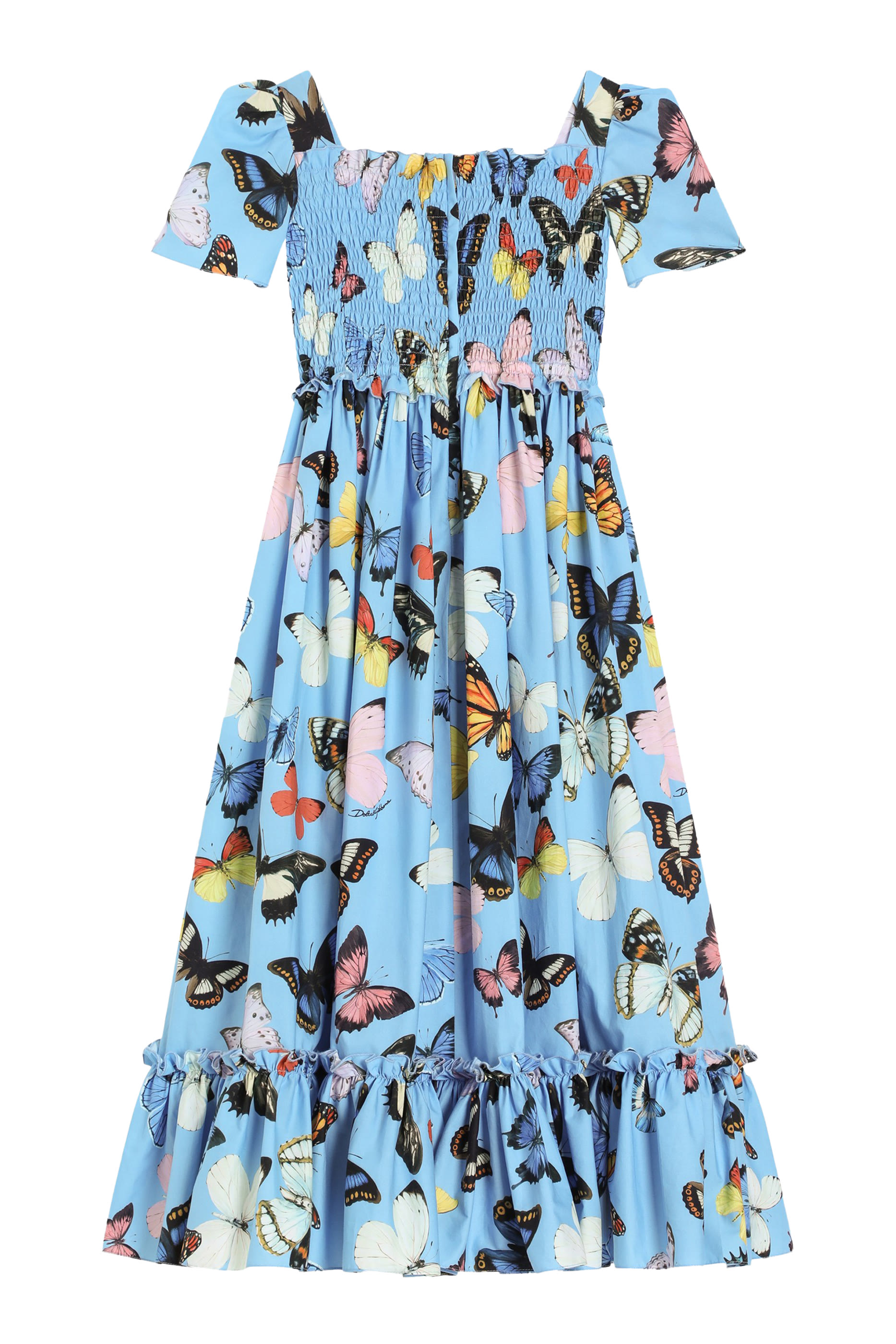 Kids All-Over Butterfly Print Dress