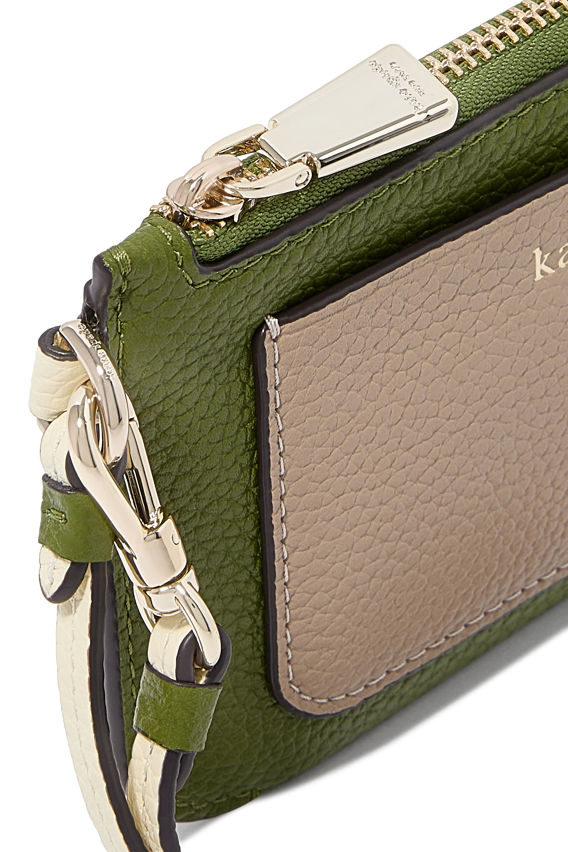 Ava Colorblock Coin Card Case Wristlet