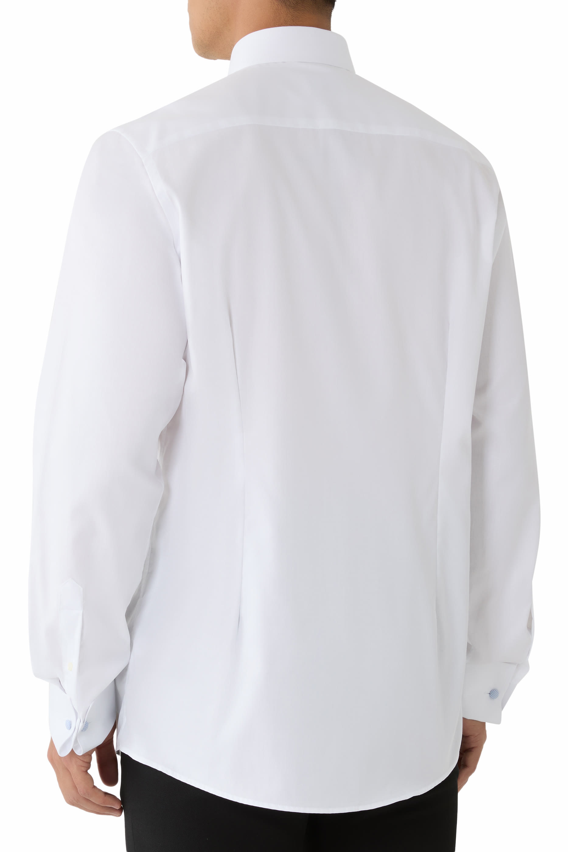 Dobby Bib-Front Evening Shirt