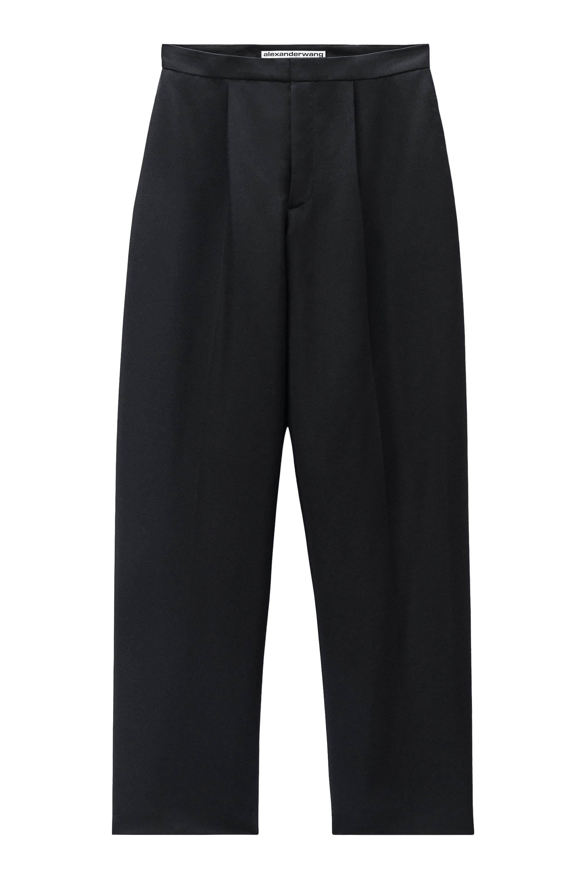 Mid-Rise Tailored Pants