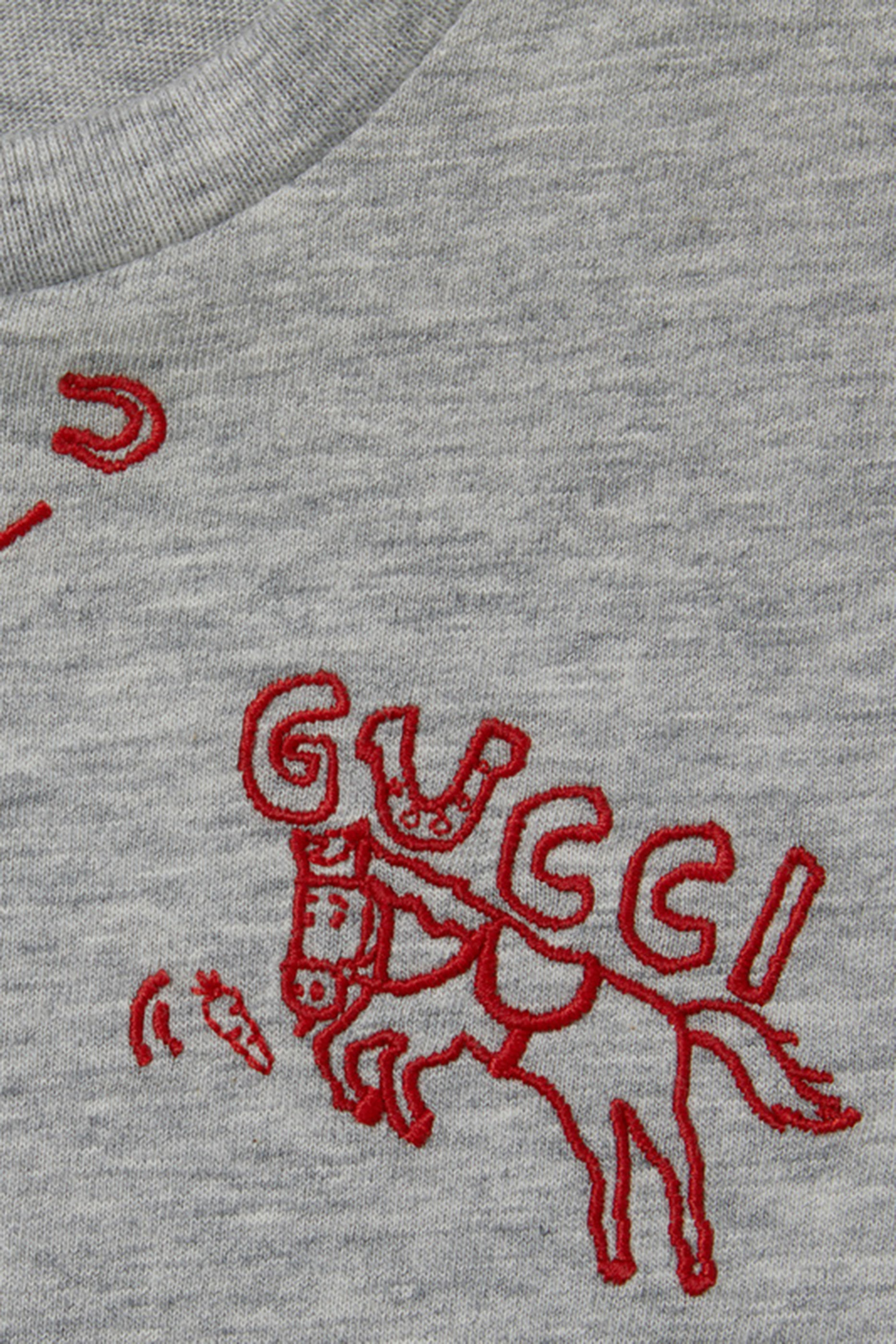 Kids Cotton T-Shirt with Embroidery