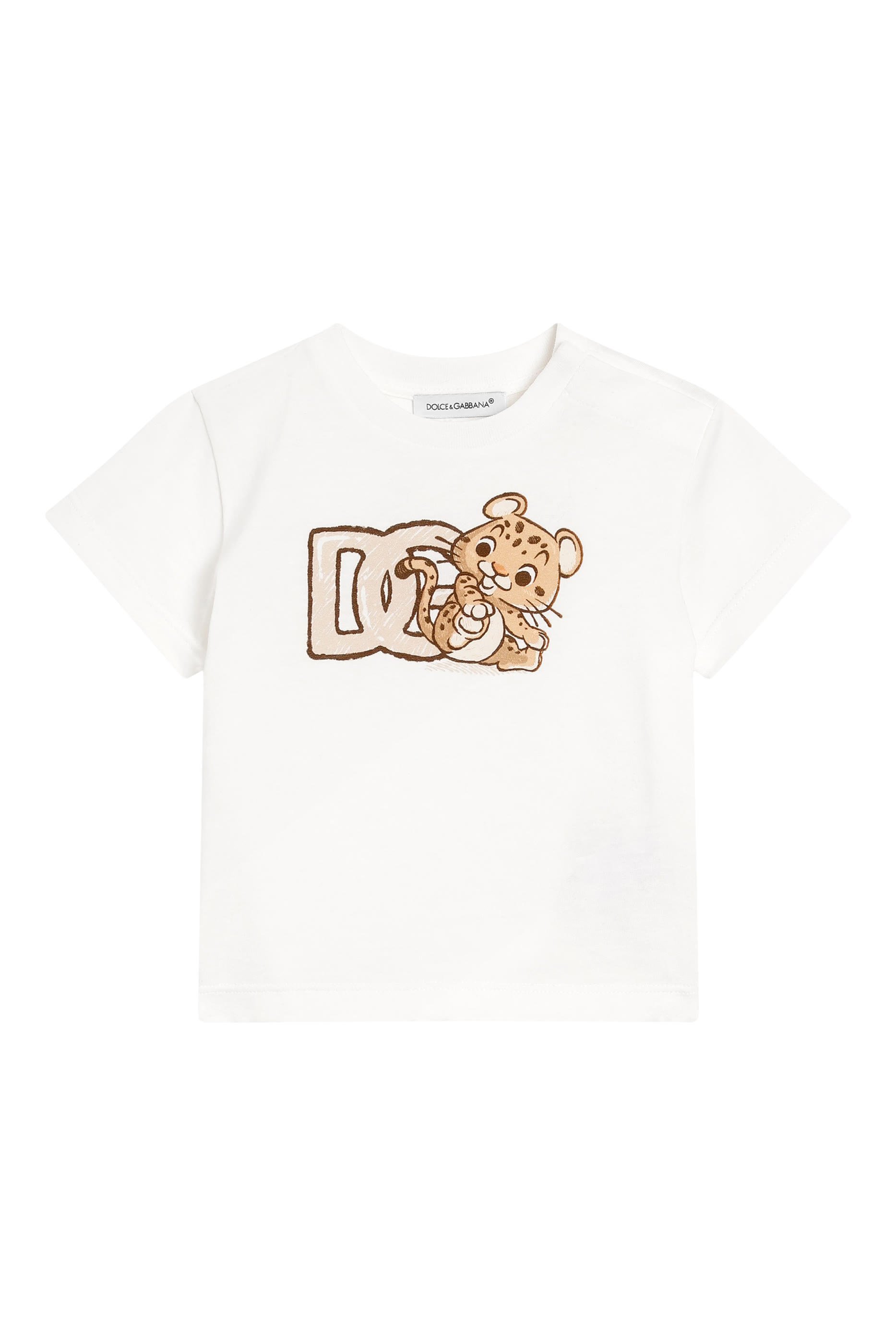Kids Leopard Print Jersey T-Shirt