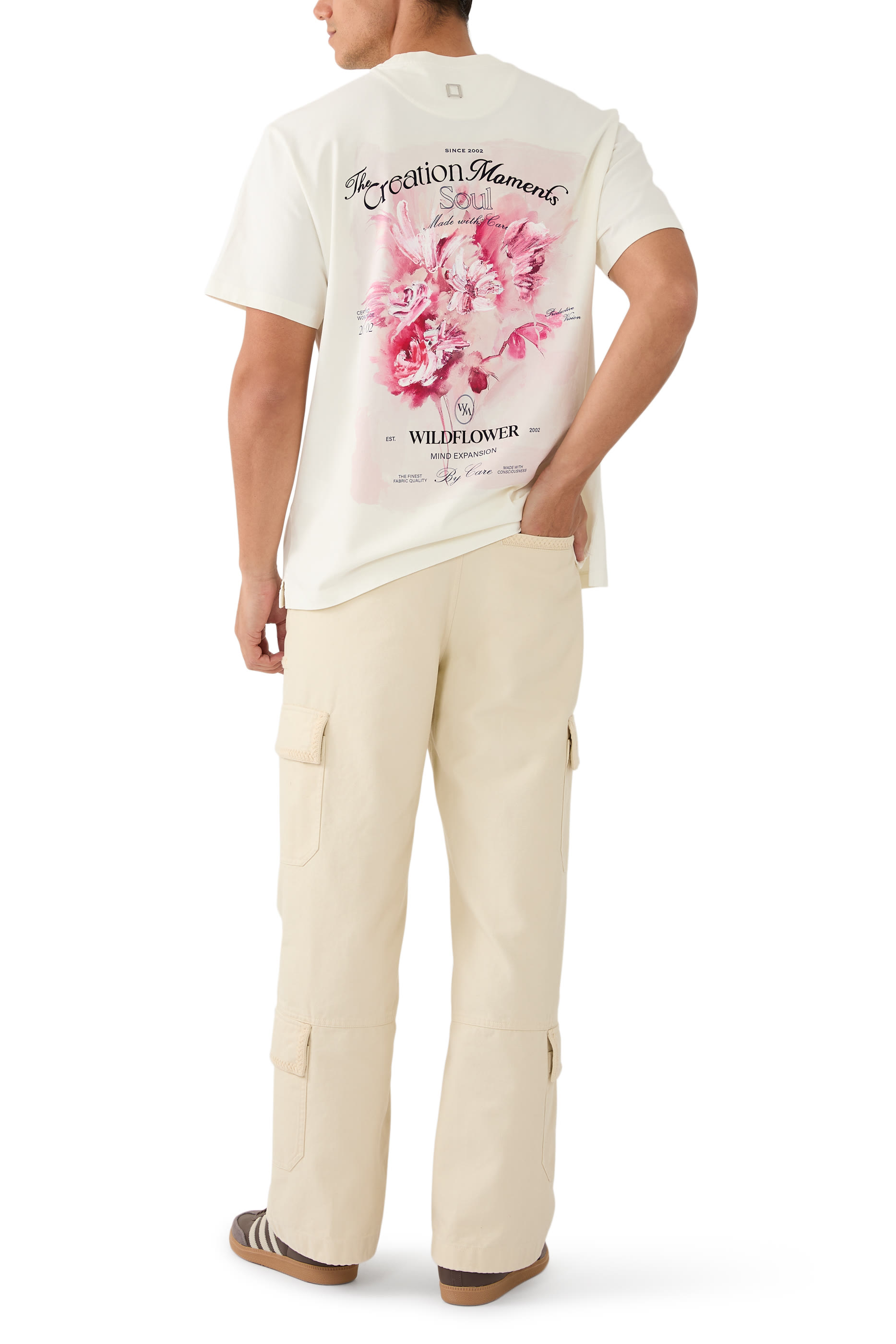 Flower Back Logo T-Shirt