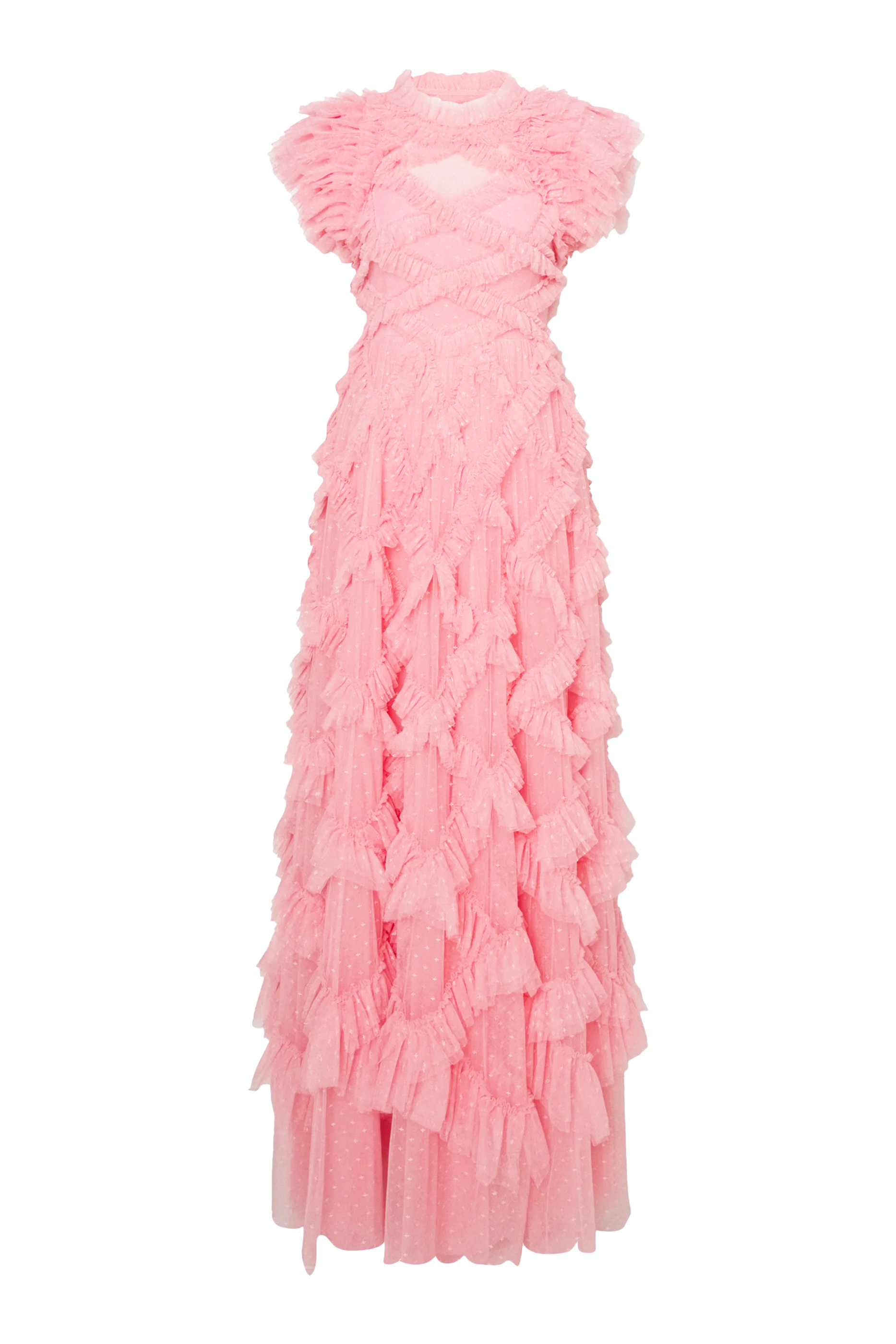 Buy Needle & Thread Genevieve Ruffle Gown for Womens | Bloomingdale's UAE