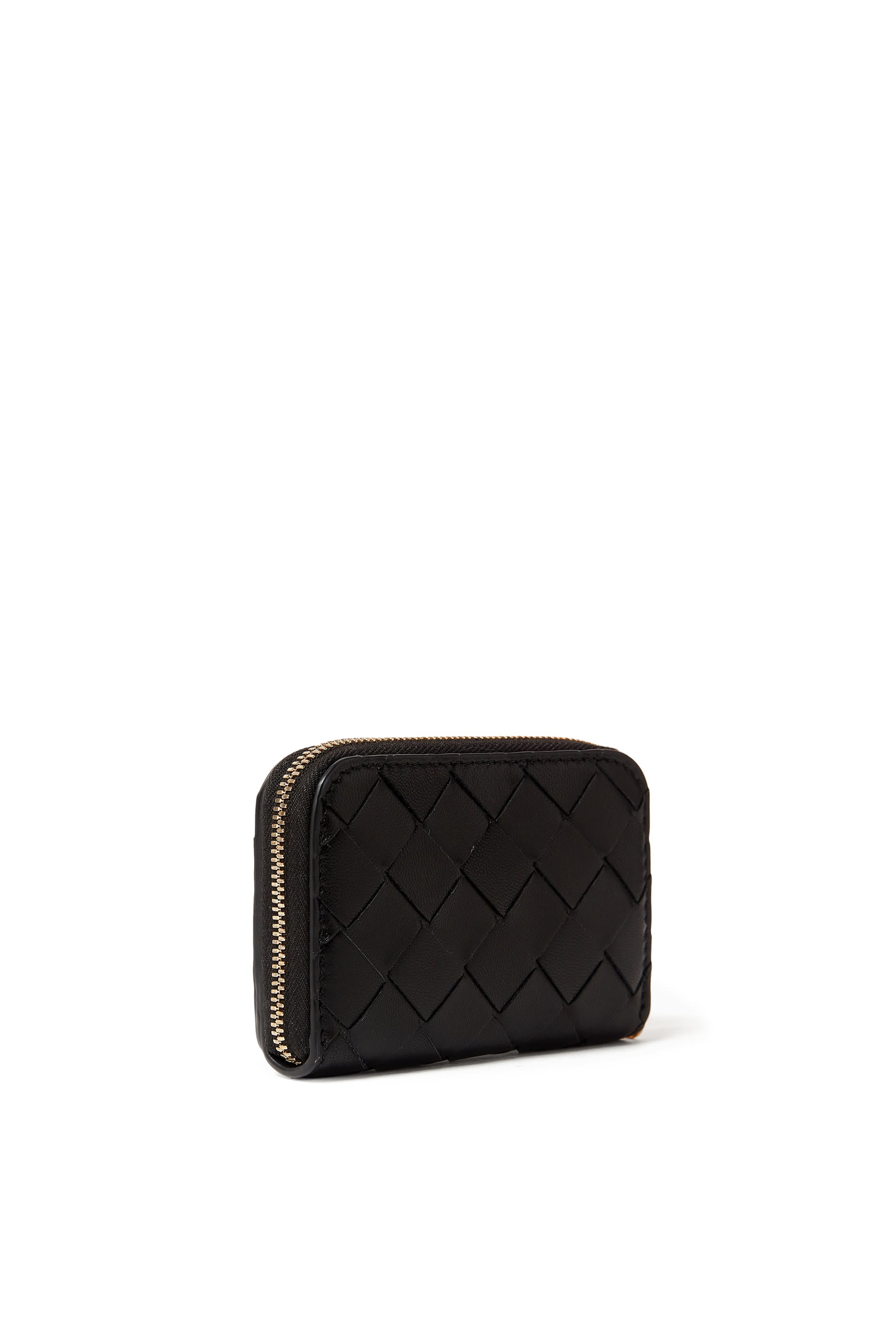 Intrecciato Zipped Coin Purse
