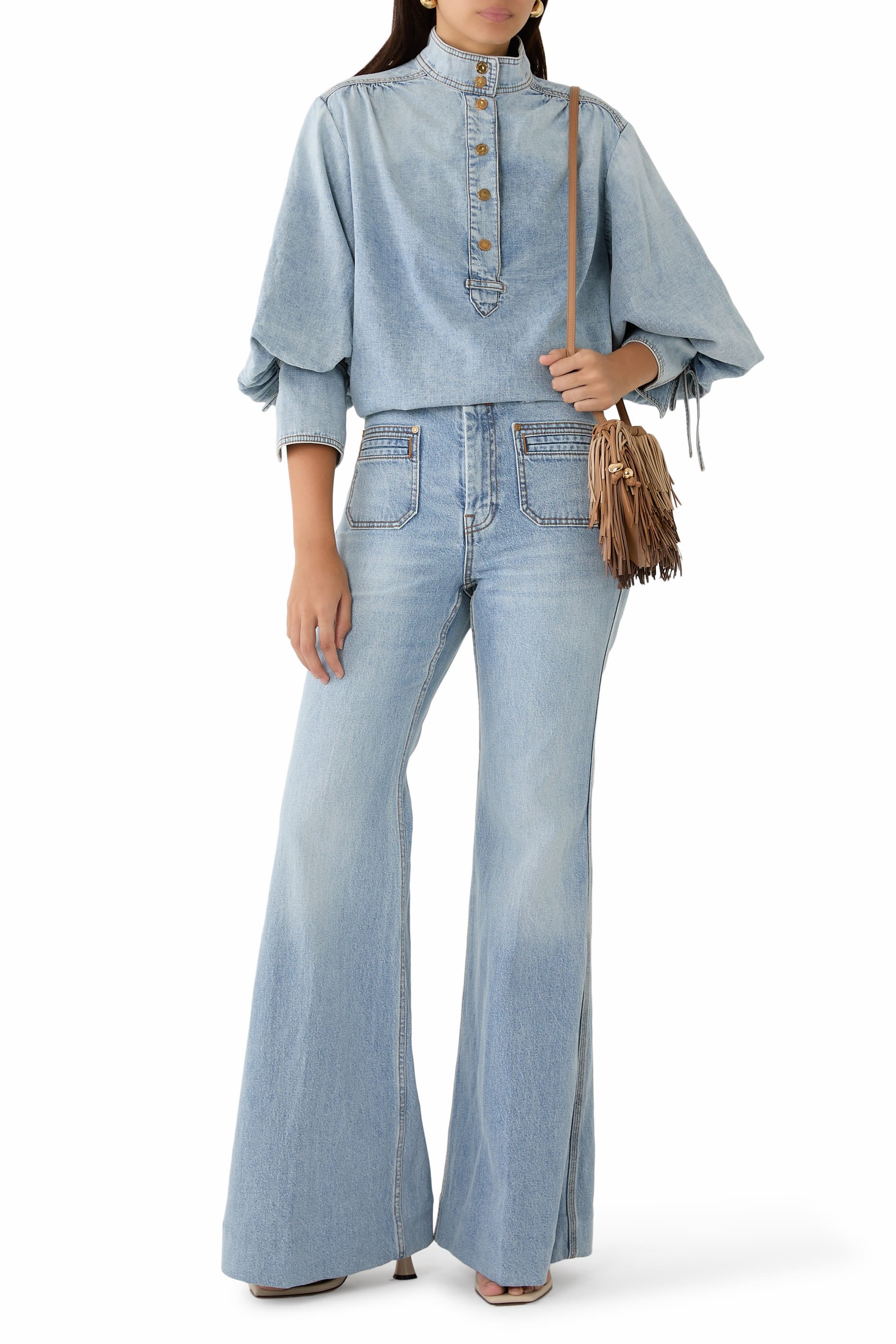 Denim Flare Jeans