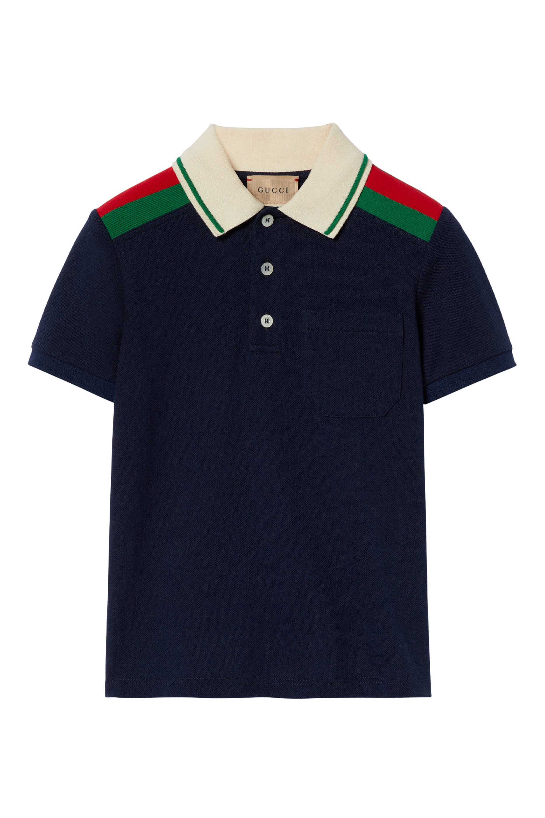 Kids Web Cotton Polo Shirt