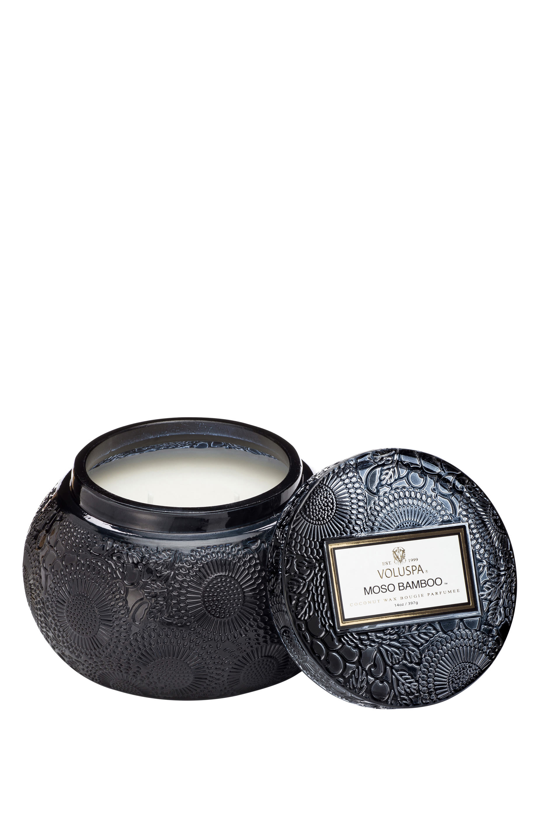 Moso Bamboo Chawan Bowl Candle