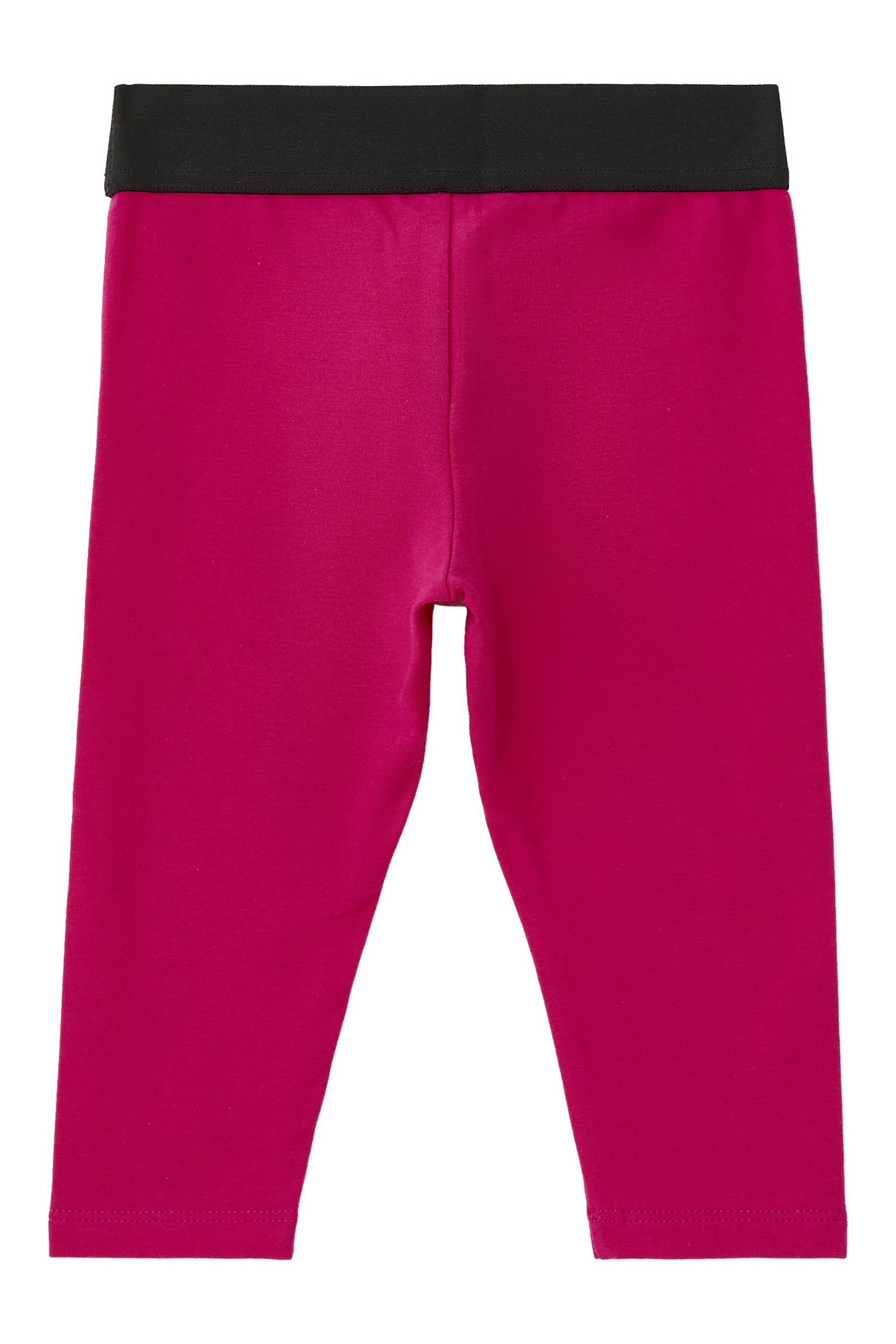 Kids Logo Band Cotton Leggings