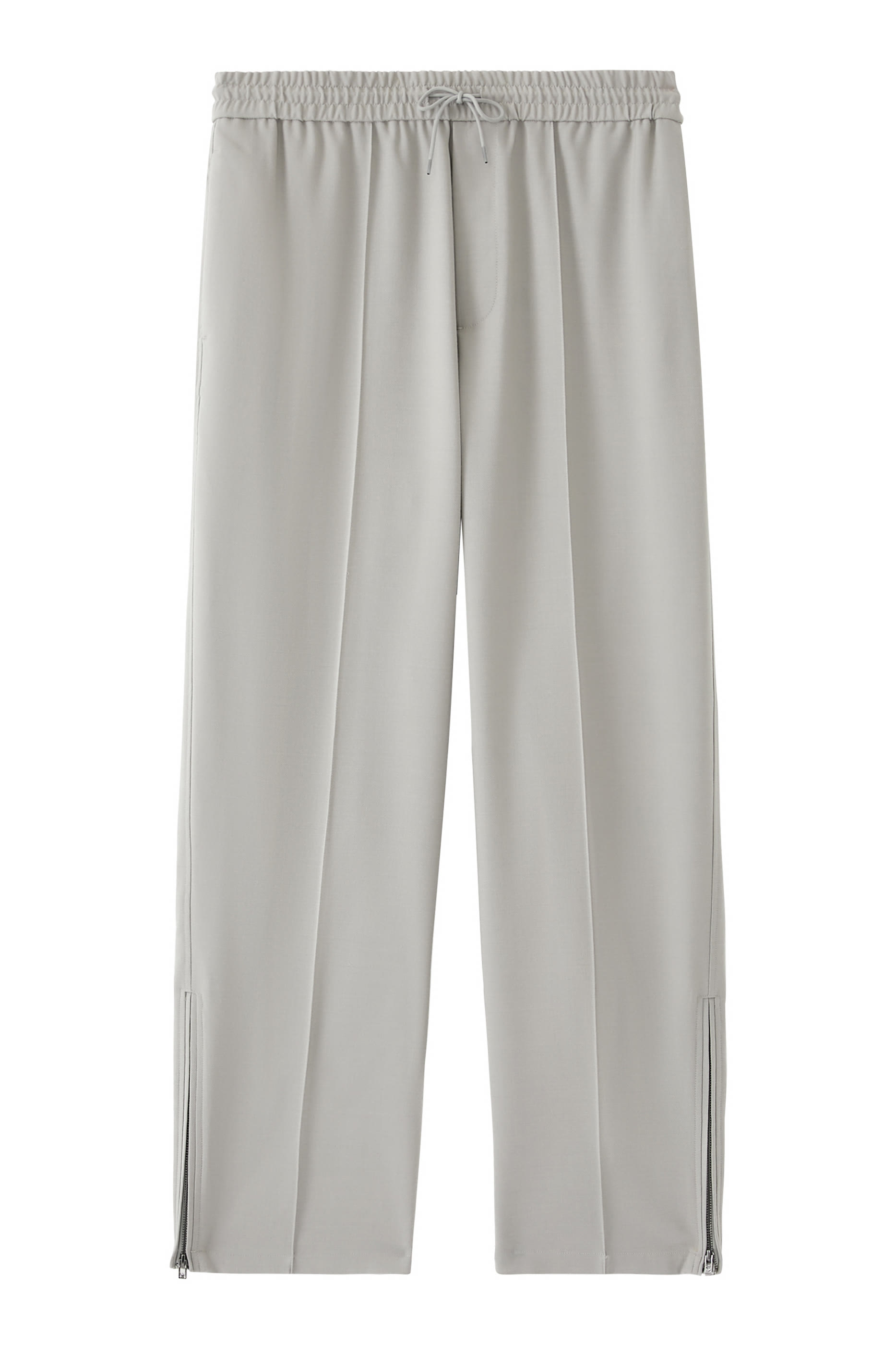 Wool-Blend Drawstring Pants