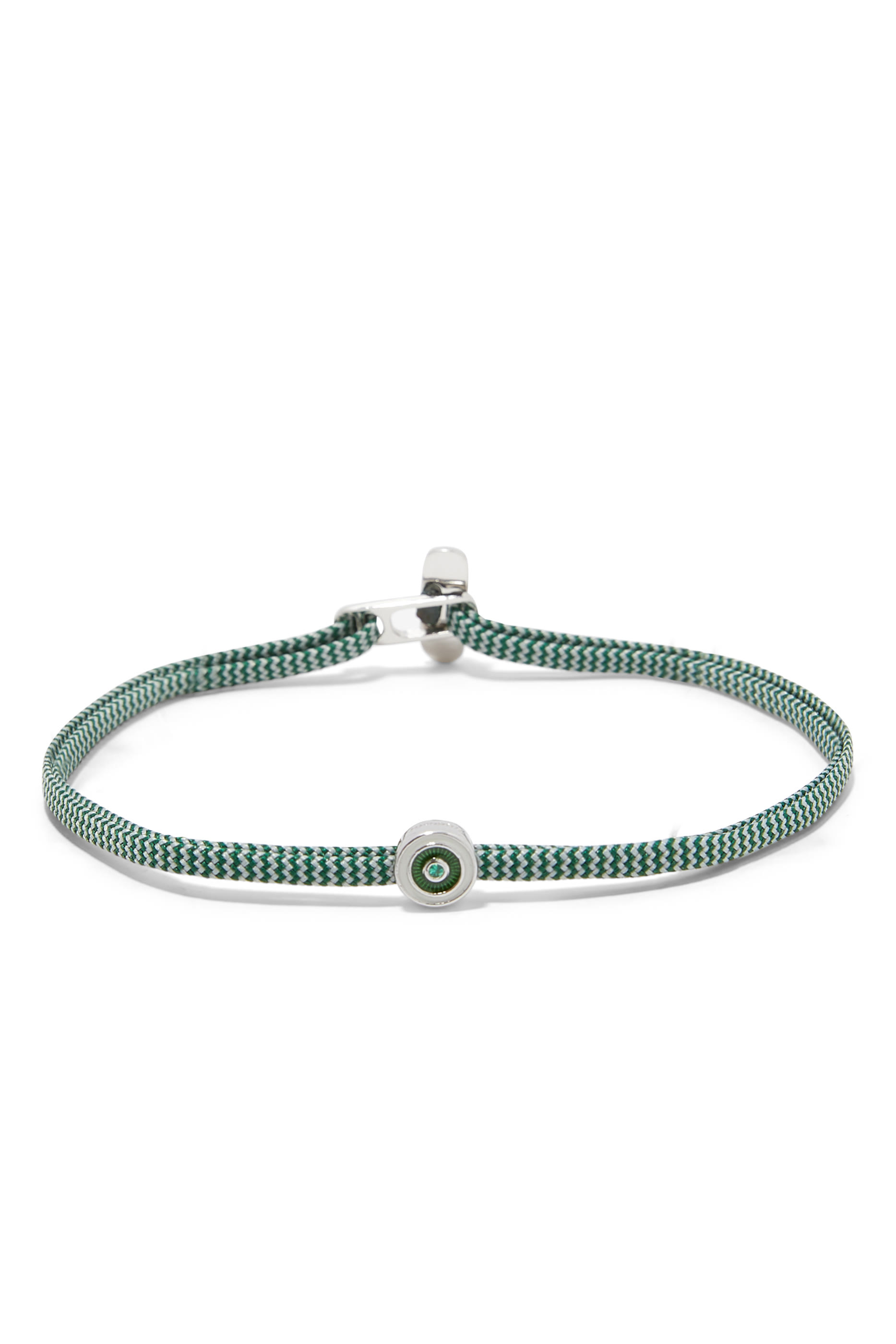Opus Rope Bracelet, Sterling Silver & Chalcedony