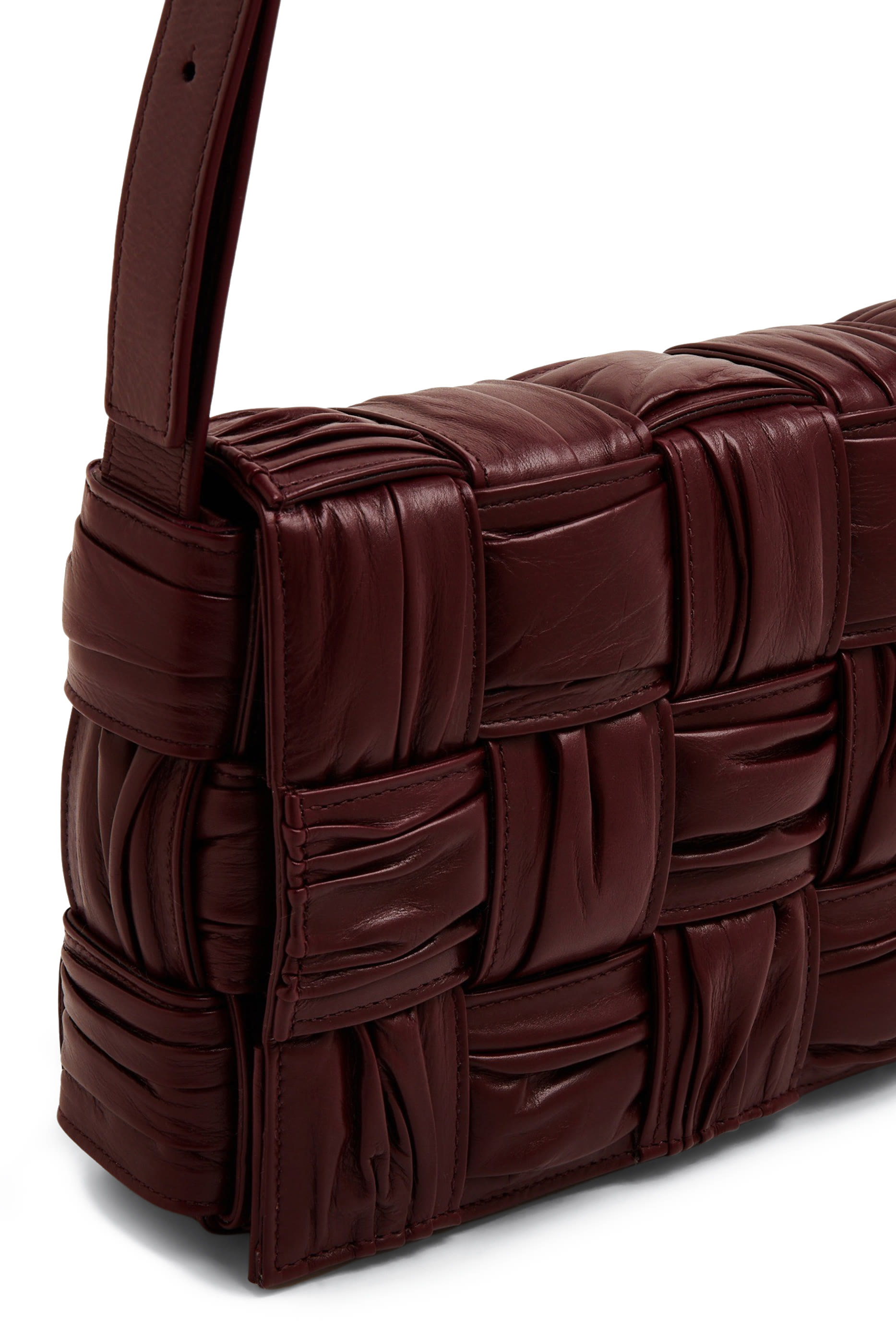 Cassette Plisse Intreccio Bag