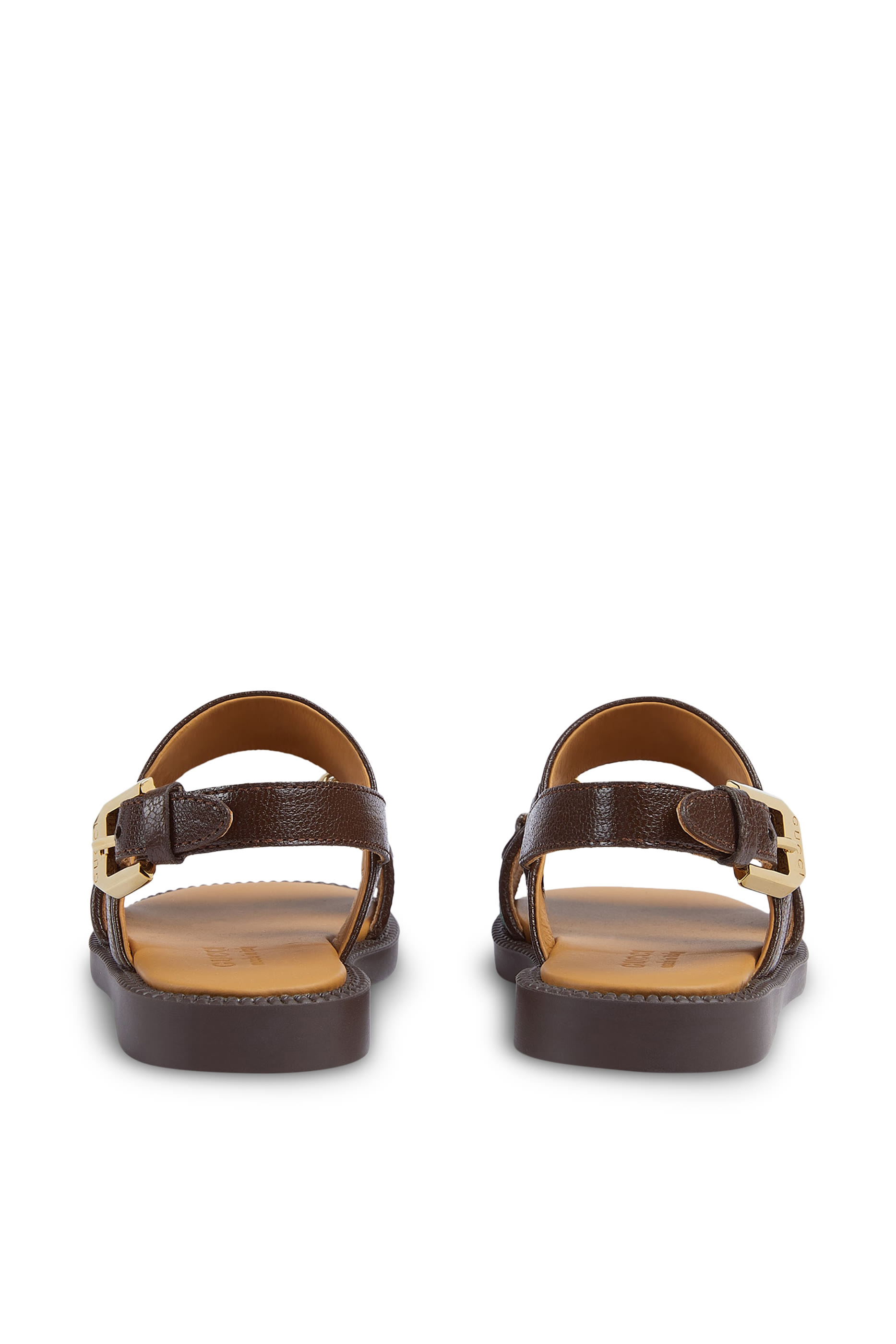 Kids Leather Horsebit Sandals