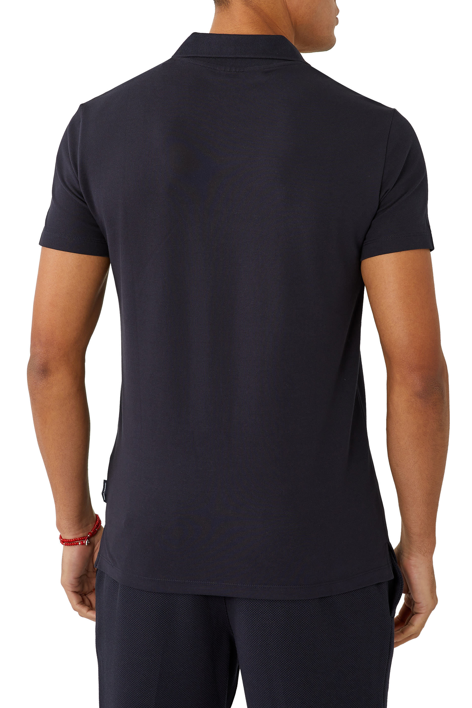 Wide Collar Polo Shirt