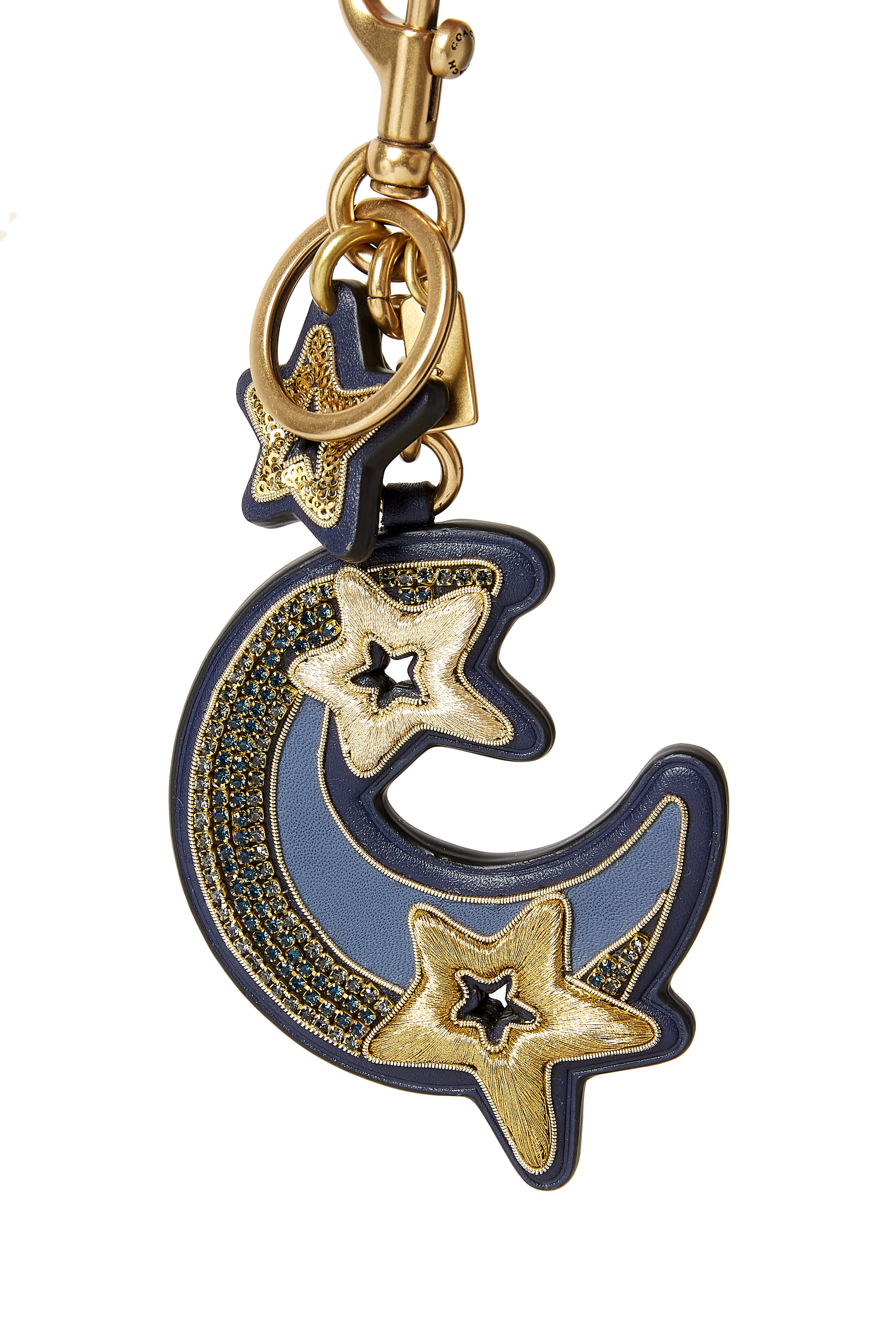 Moon And Star Bag Charm