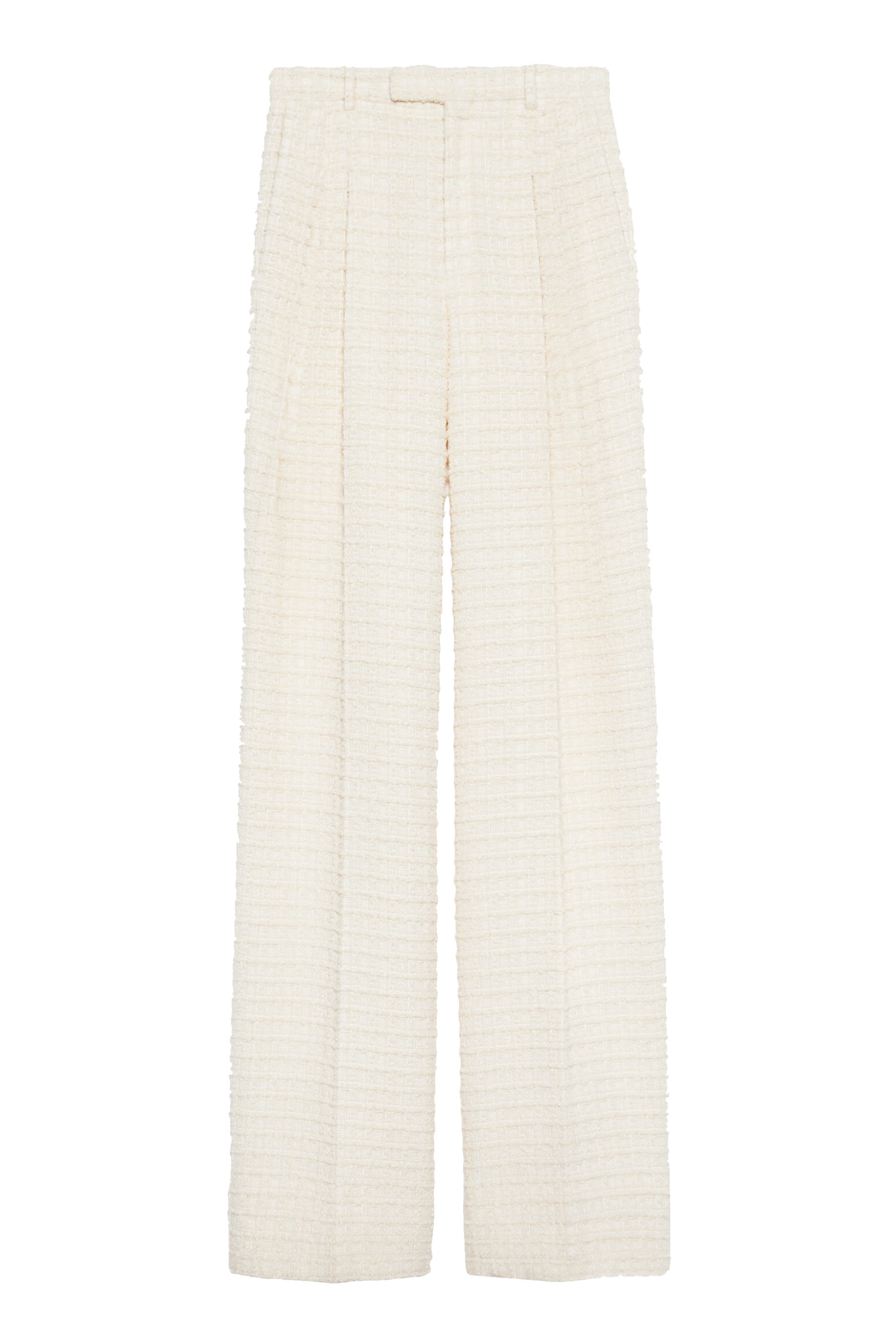 Tweed Wide-Leg Pants