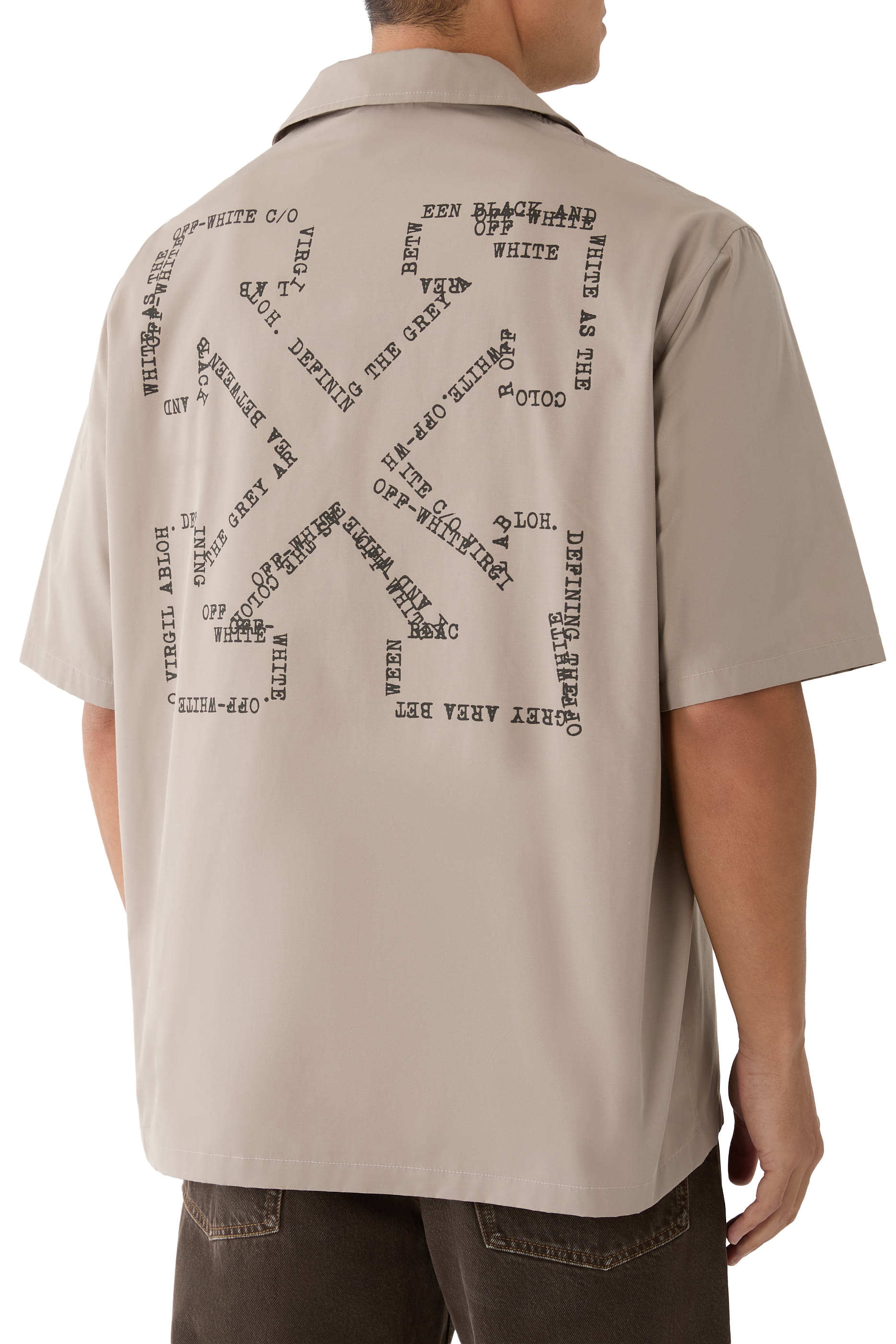 Type Arrow Bowling Shirt