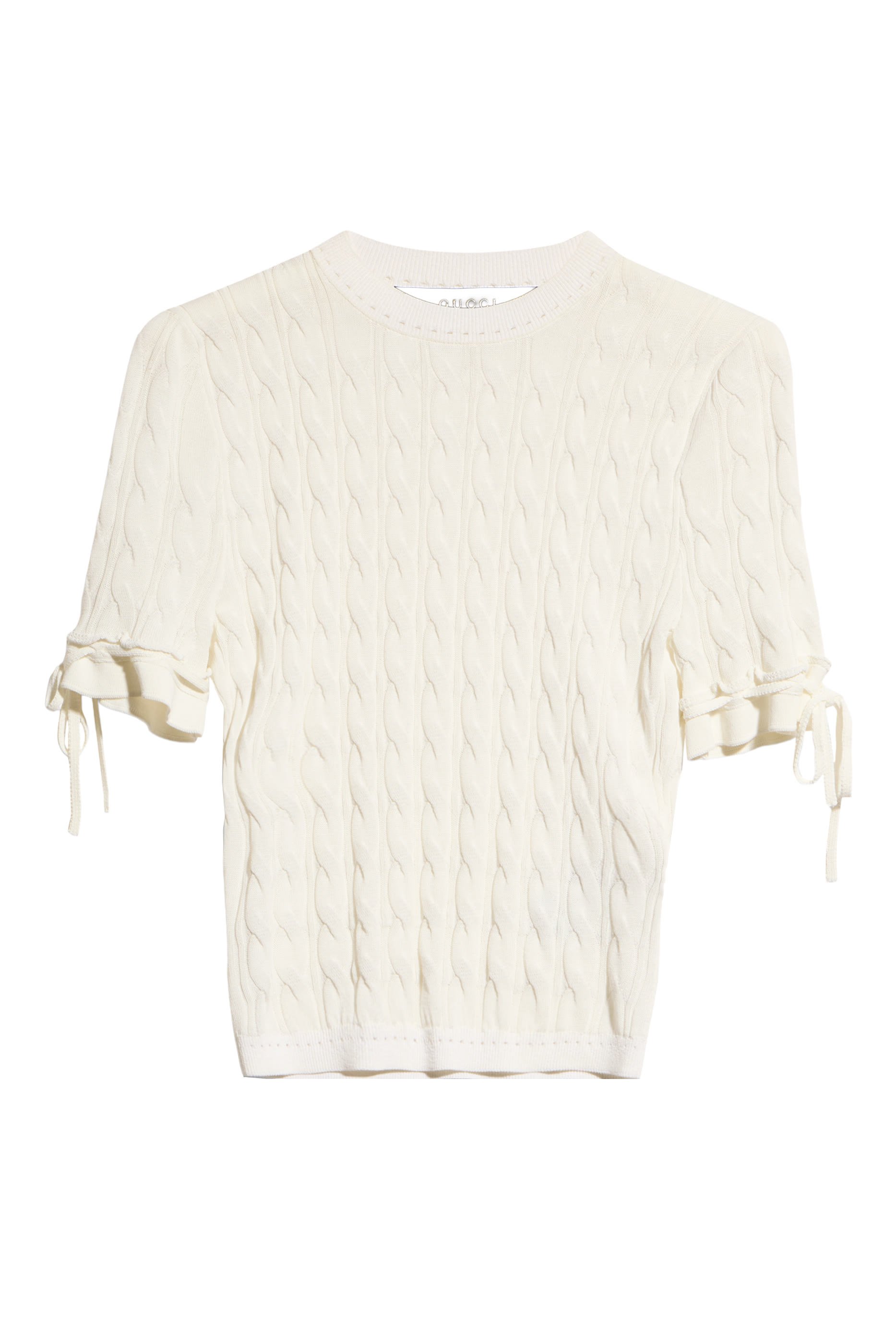 Braided Cotton Blend Top