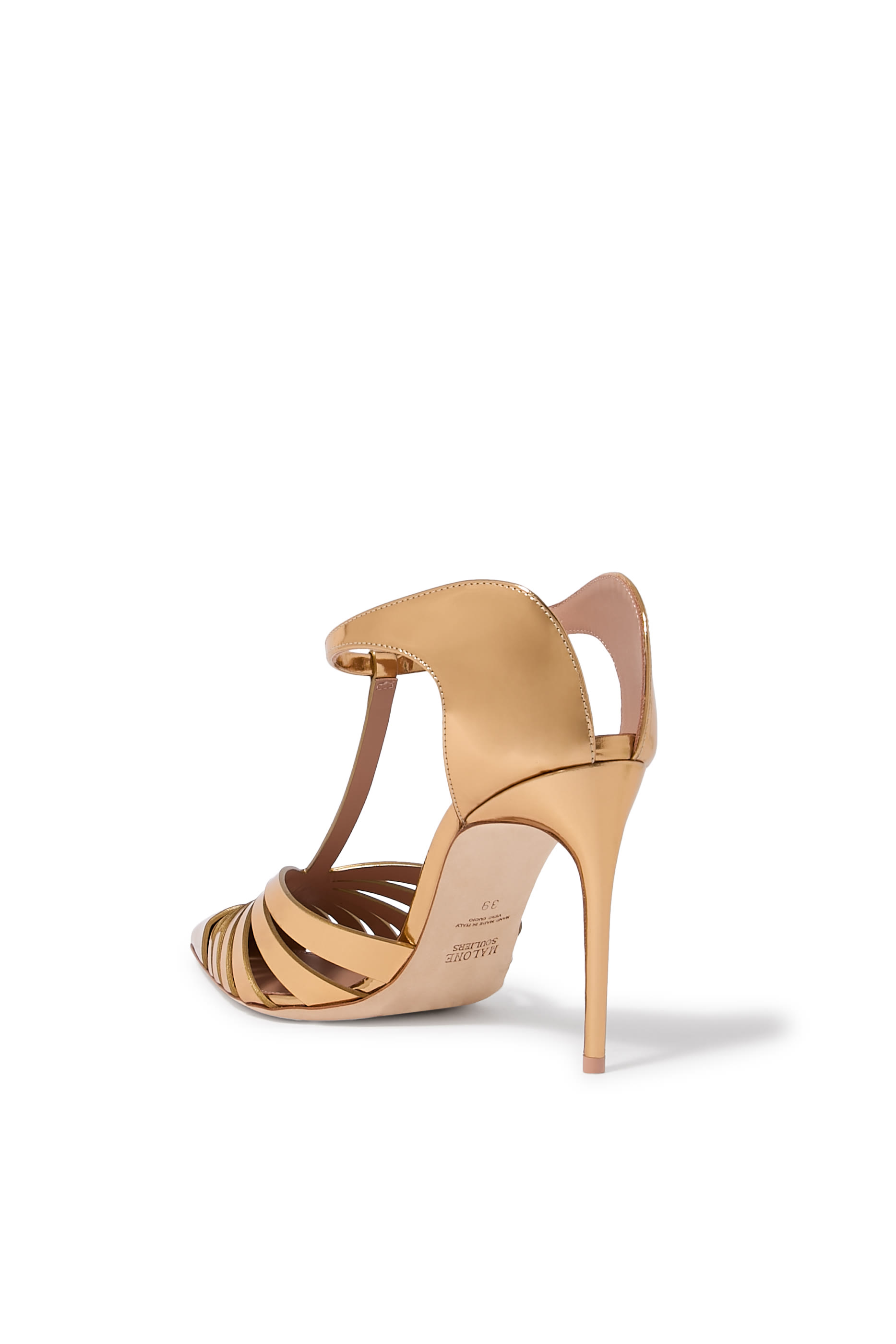 Jennifer Patent Heeled 90 Mules