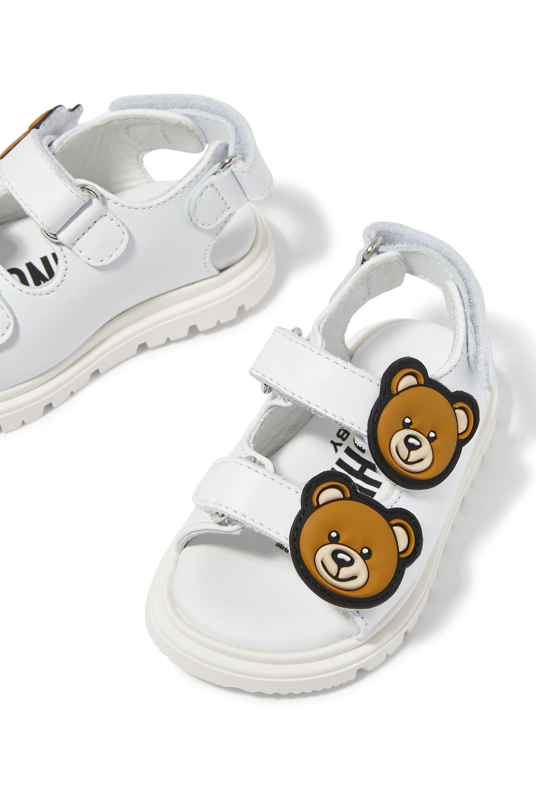 Kids Teddy Leather Sandals