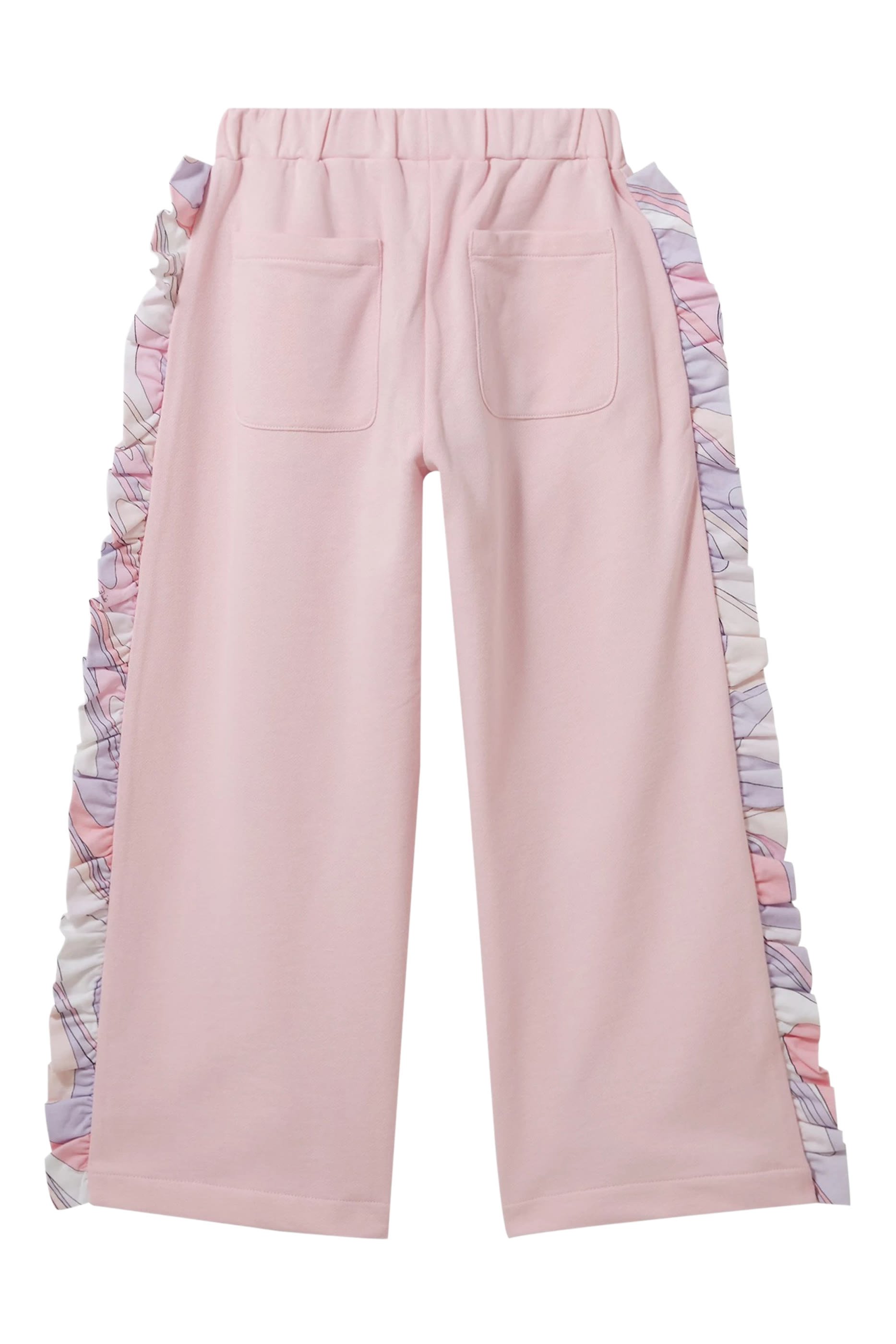 Kids Ruffle Wide-Leg Sweatpants