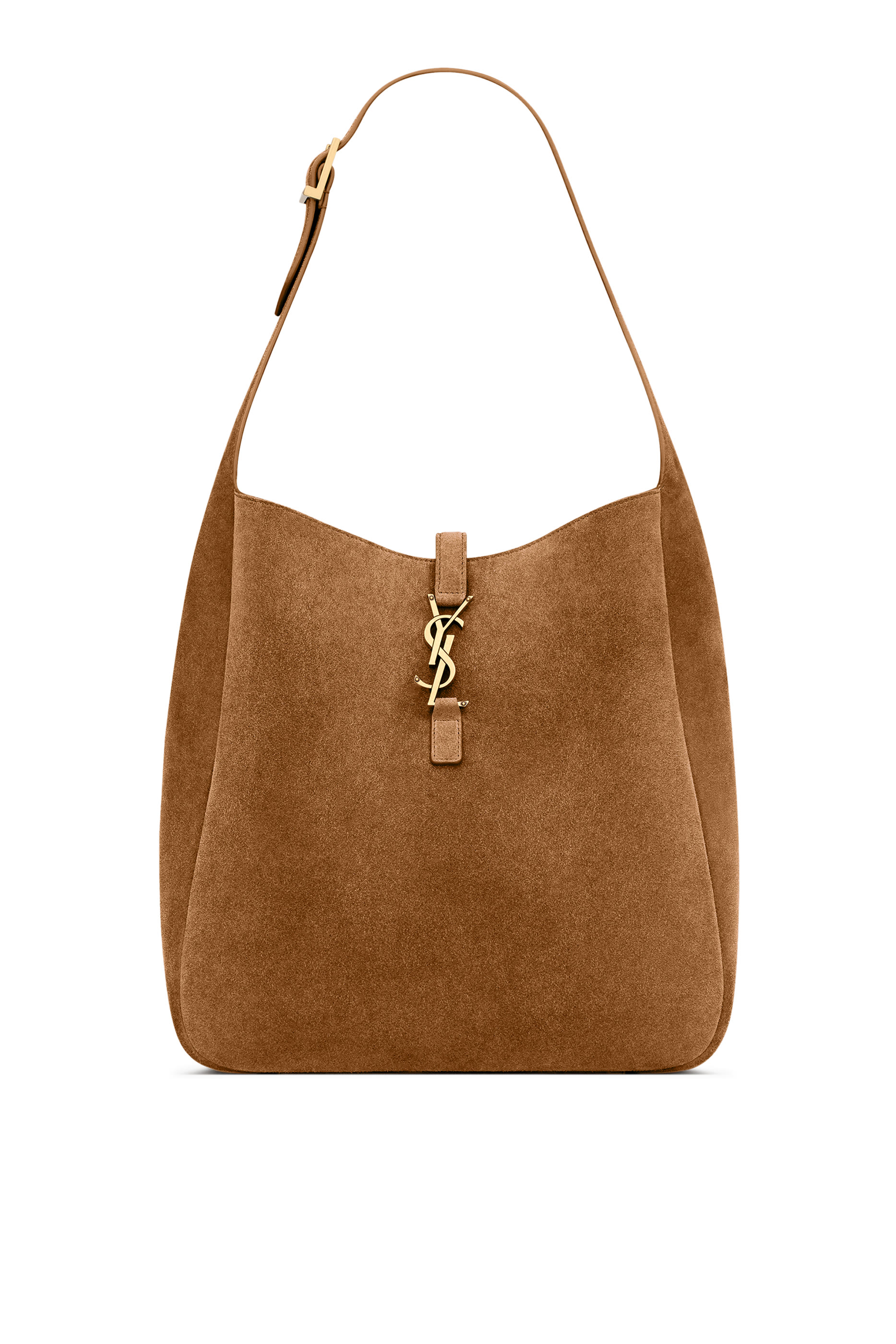 Le 5 &Agrave; 7 Supple Large Bag in Suede