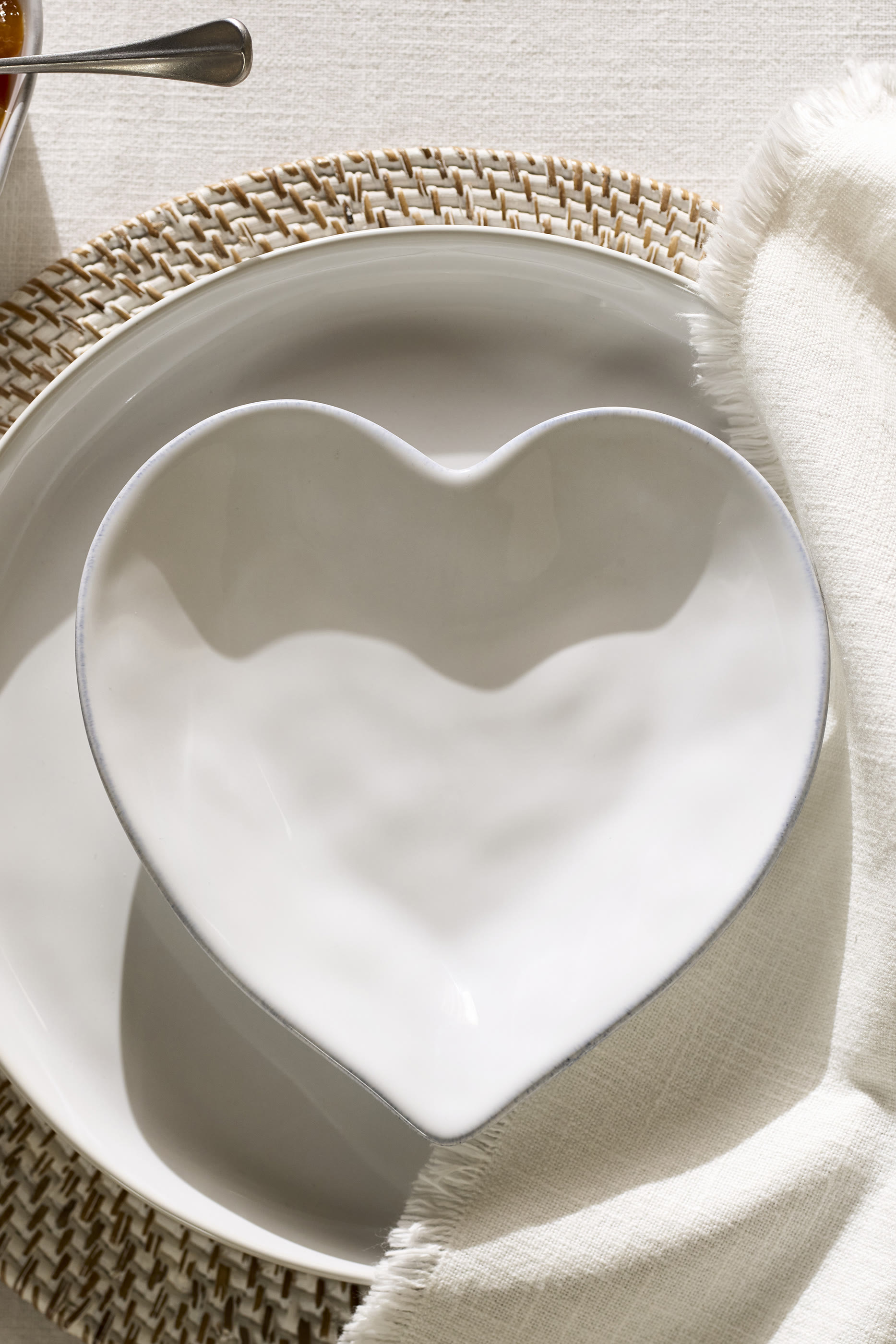 Porto Heart Plate &ndash; Small