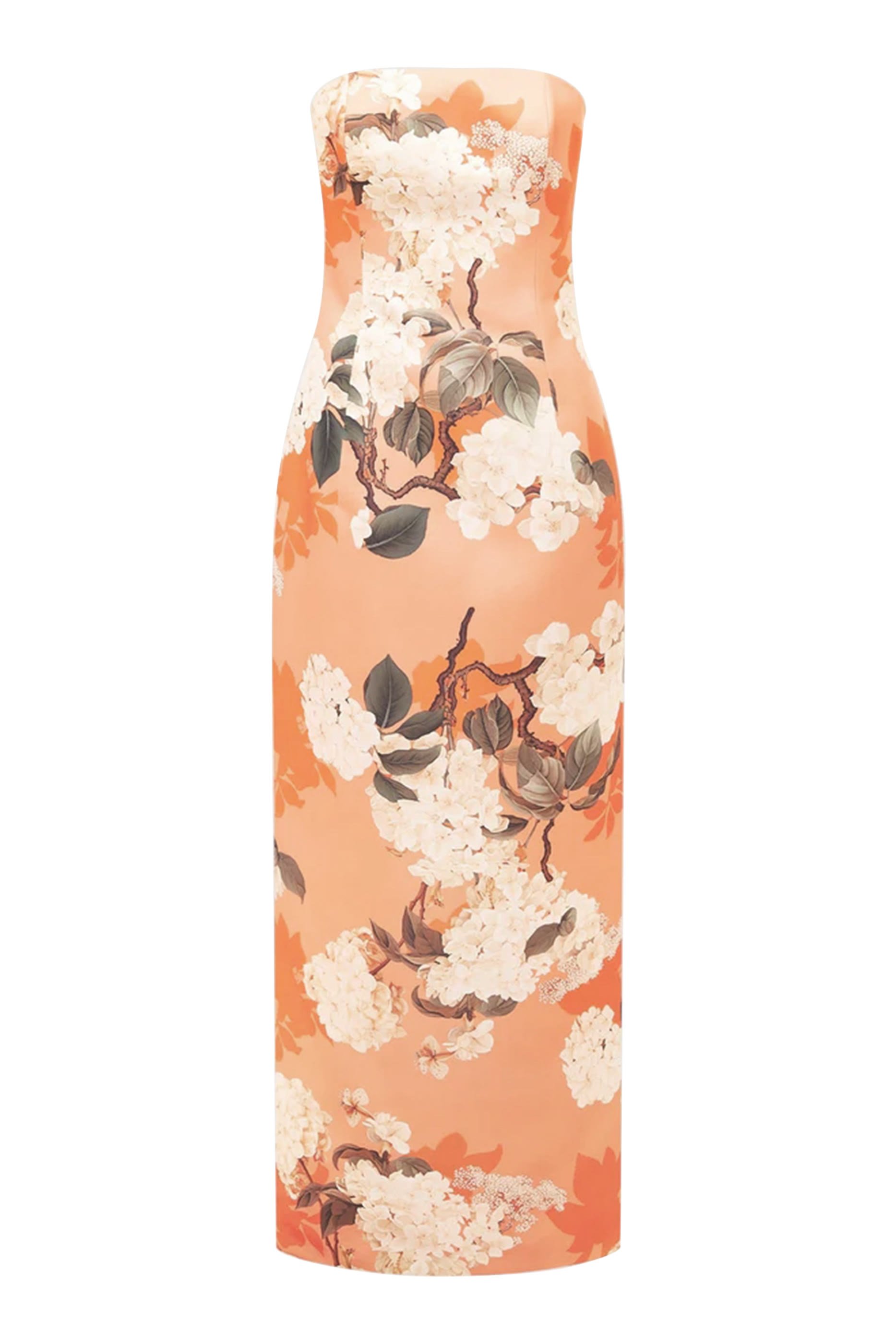 Rayna Printed Bustier Maxi Dress